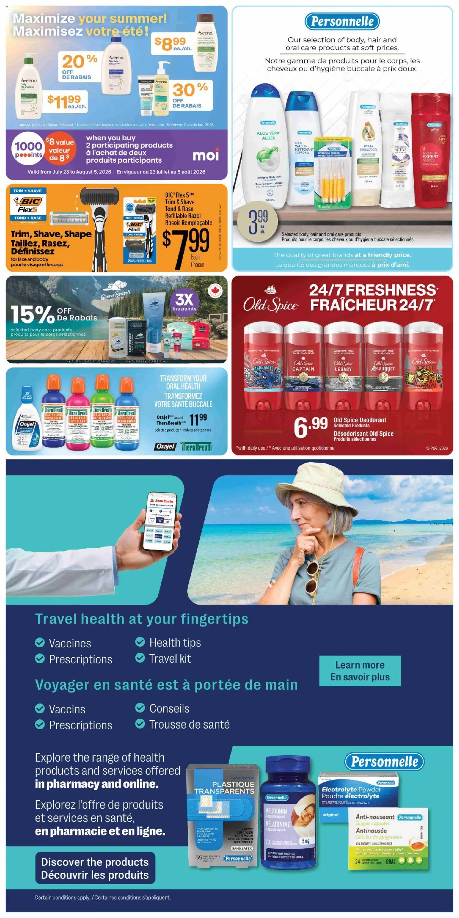 Jean Coutu weekly flyer