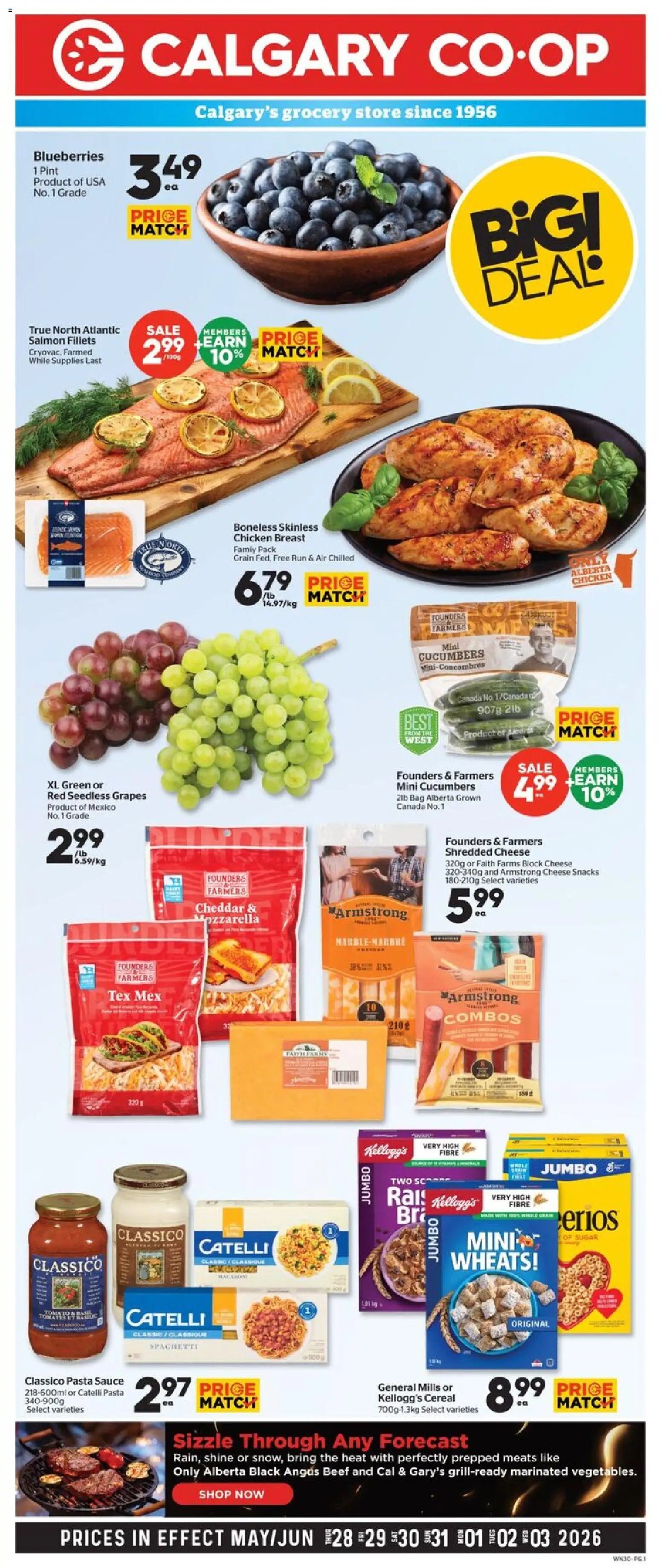 Calgary Co-op weekly flyer / circulaire