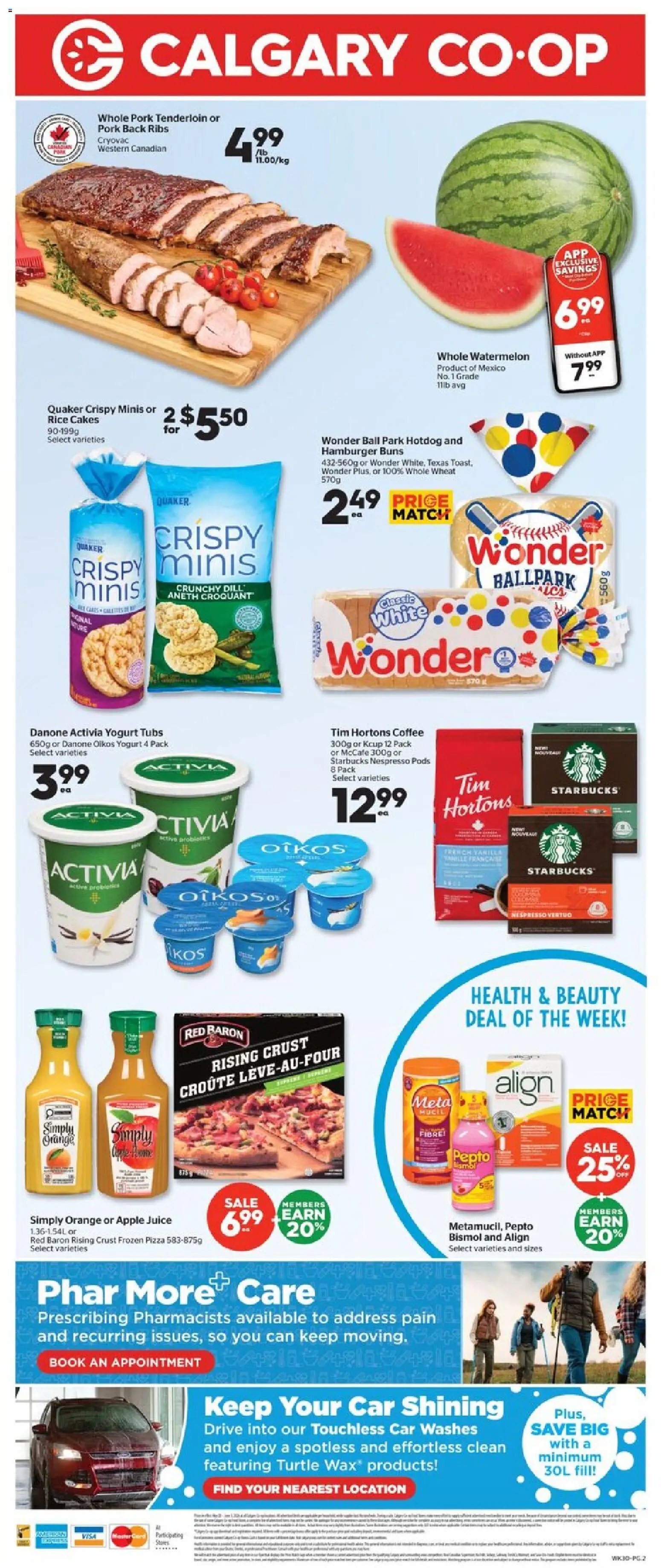 Calgary Co-op weekly flyer / circulaire