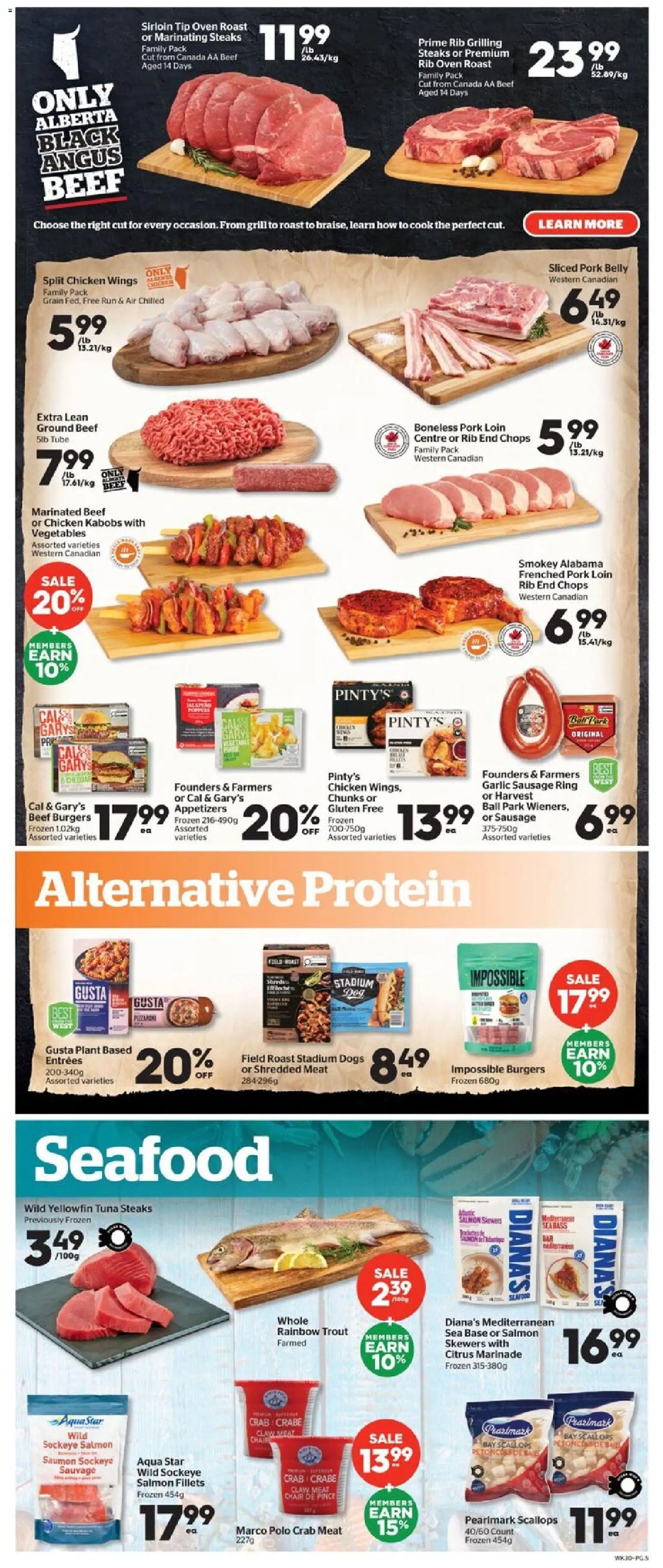 Calgary Co-op weekly flyer / circulaire