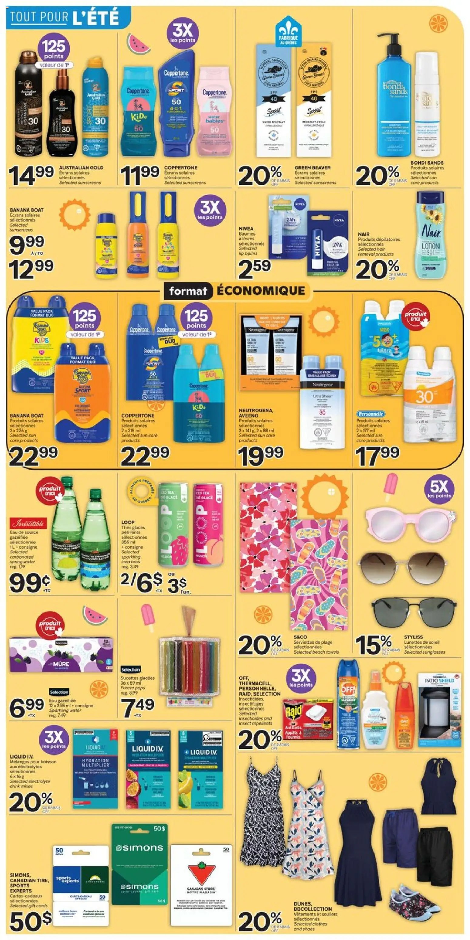 Brunet weekly flyer / circulaire