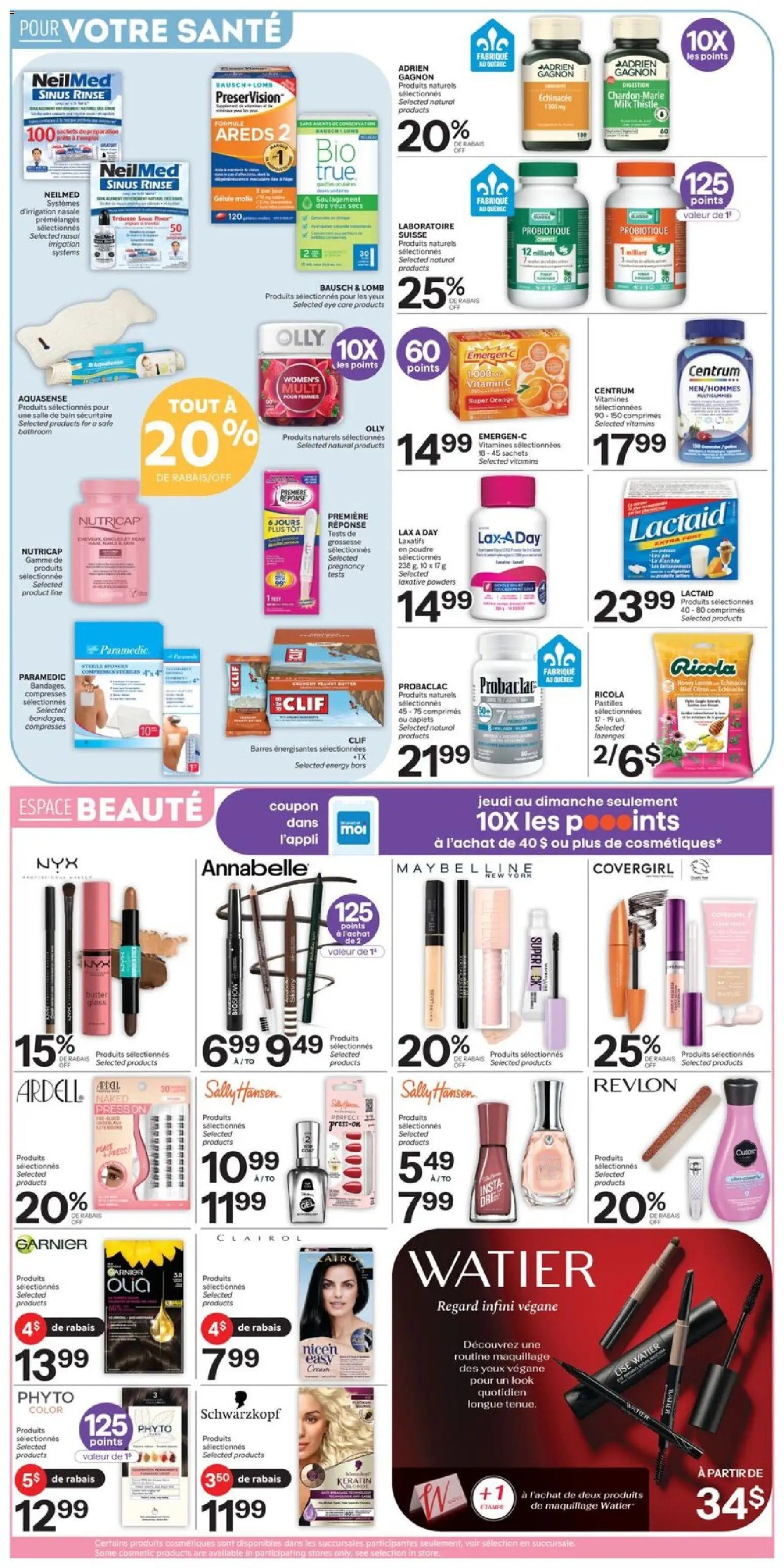 Brunet weekly flyer / circulaire