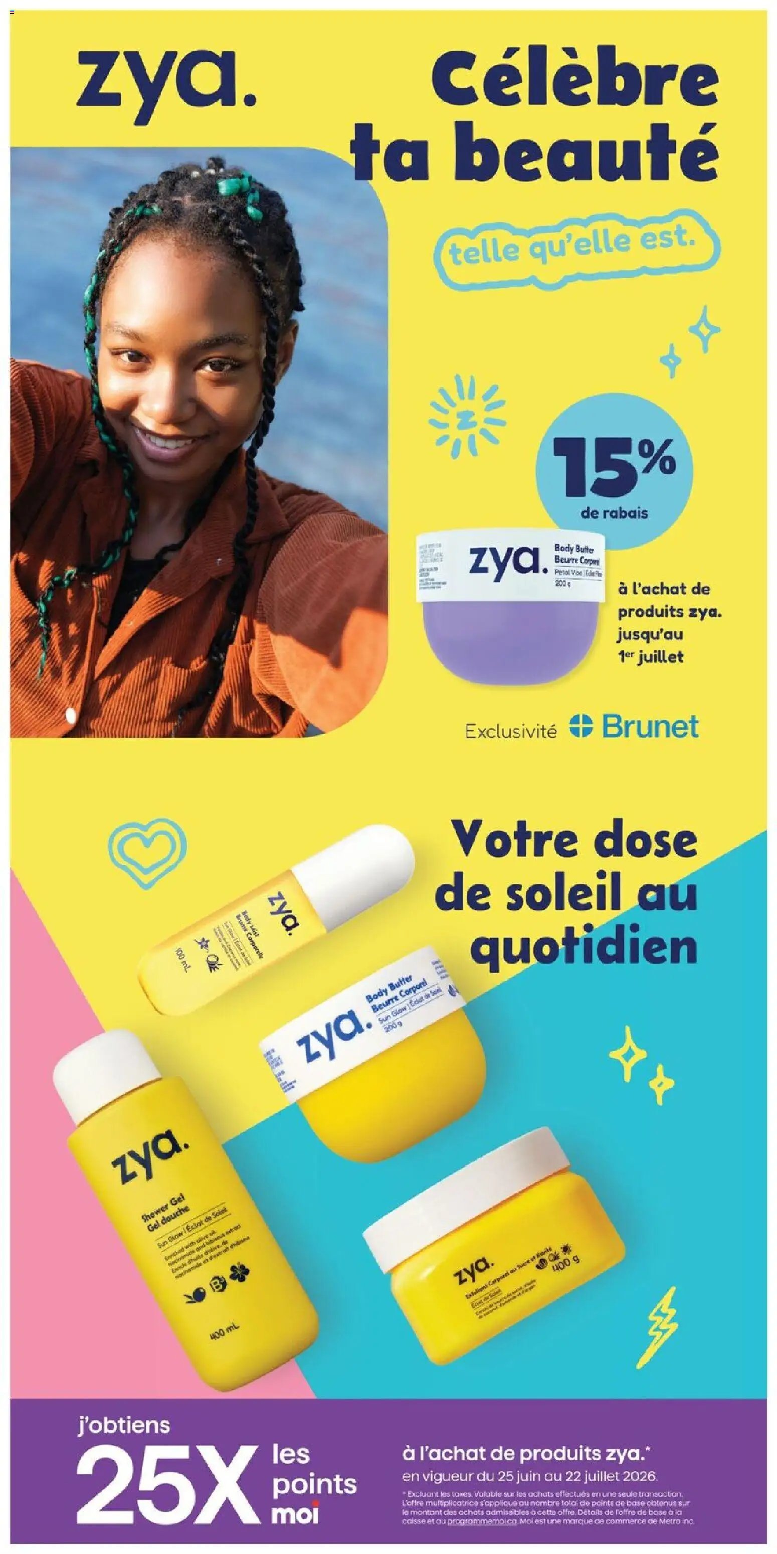 Brunet weekly flyer / circulaire