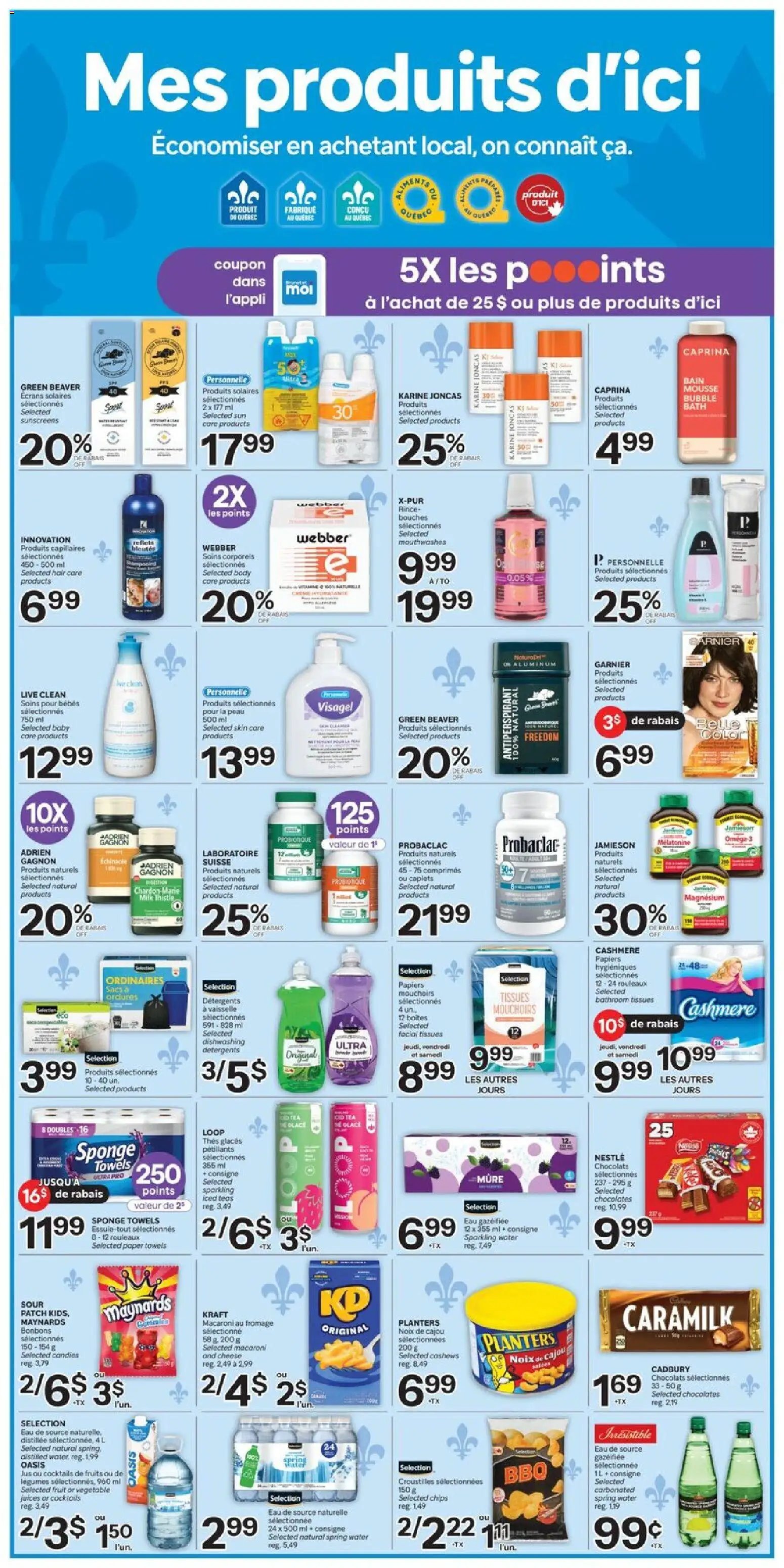 Brunet weekly flyer / circulaire