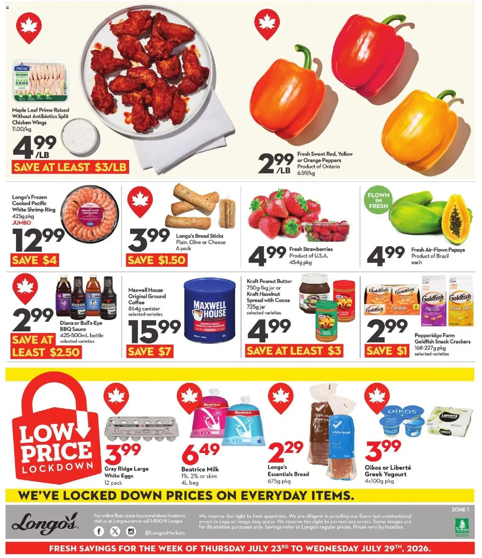 Longo's weekly flyer / circulaire