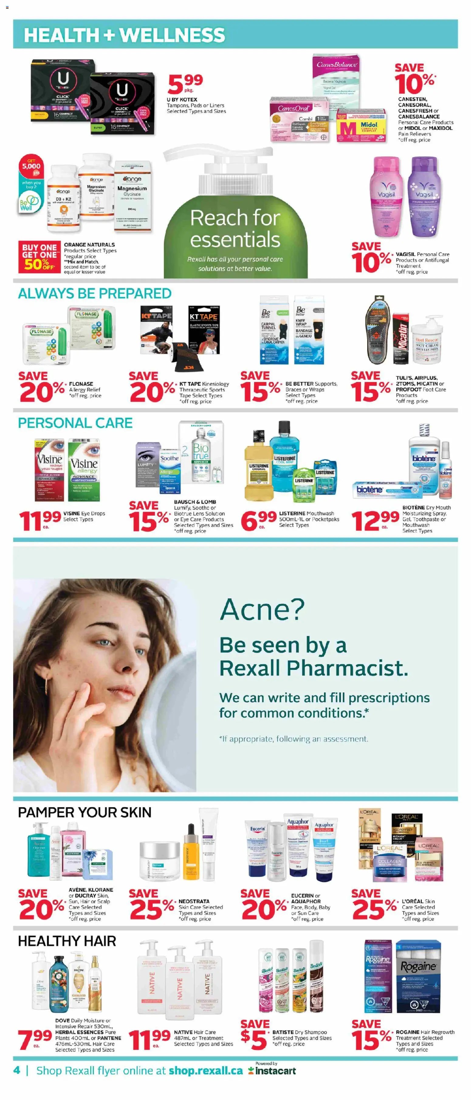 Rexall weekly flyer / circulaire