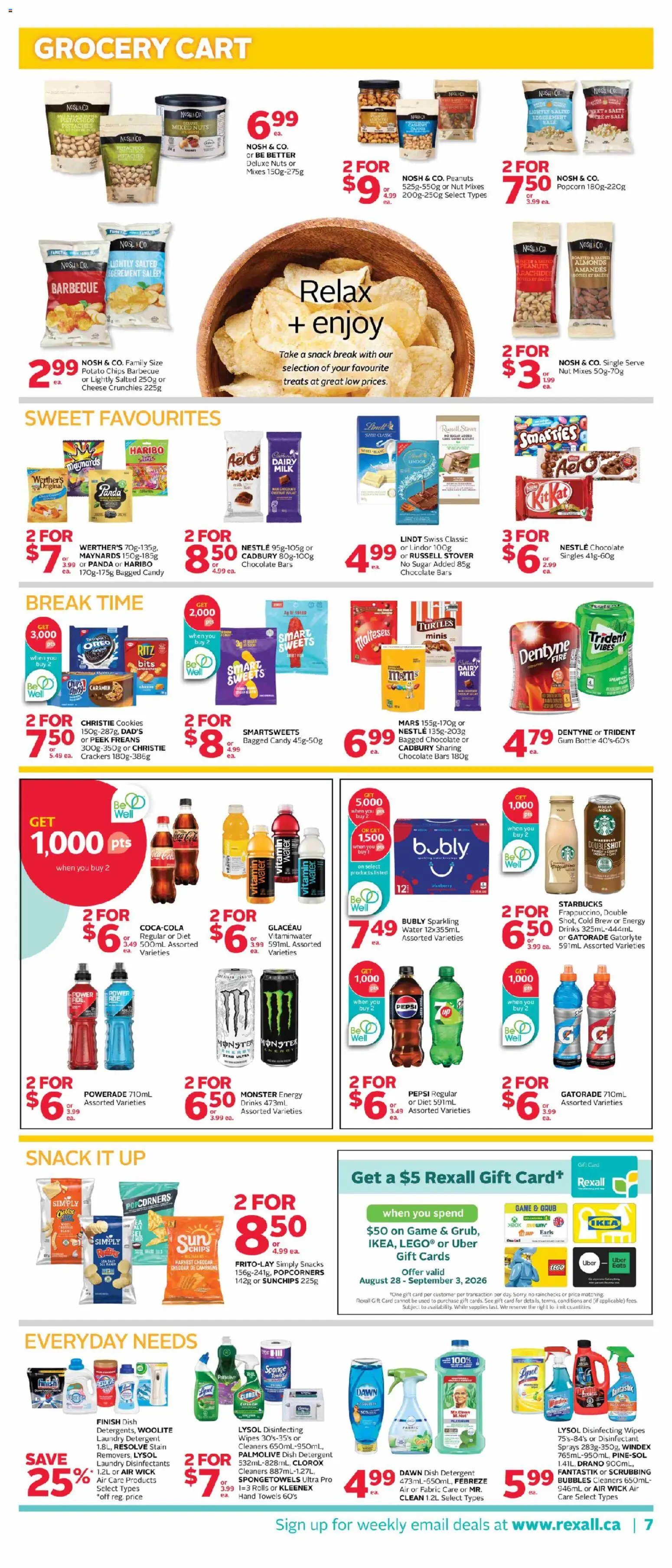 Rexall weekly flyer / circulaire