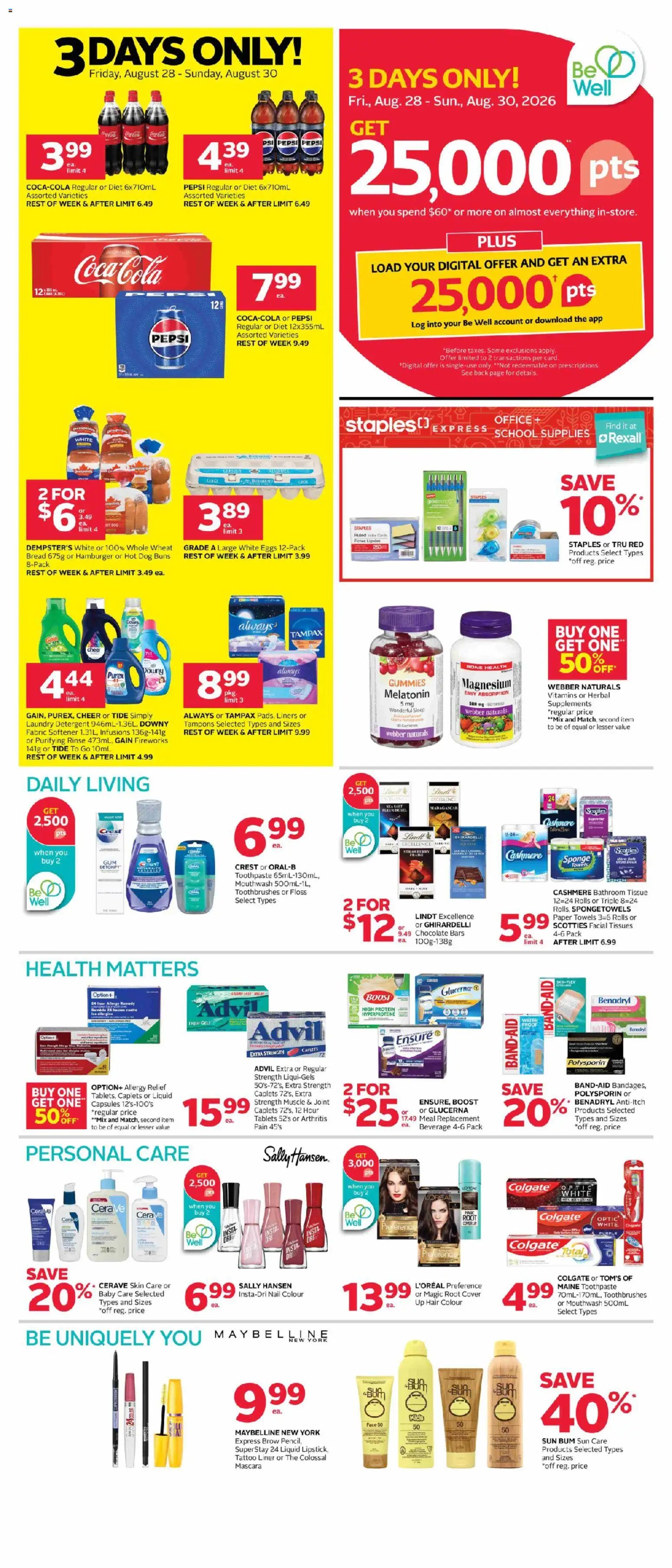 Rexall weekly flyer / circulaire