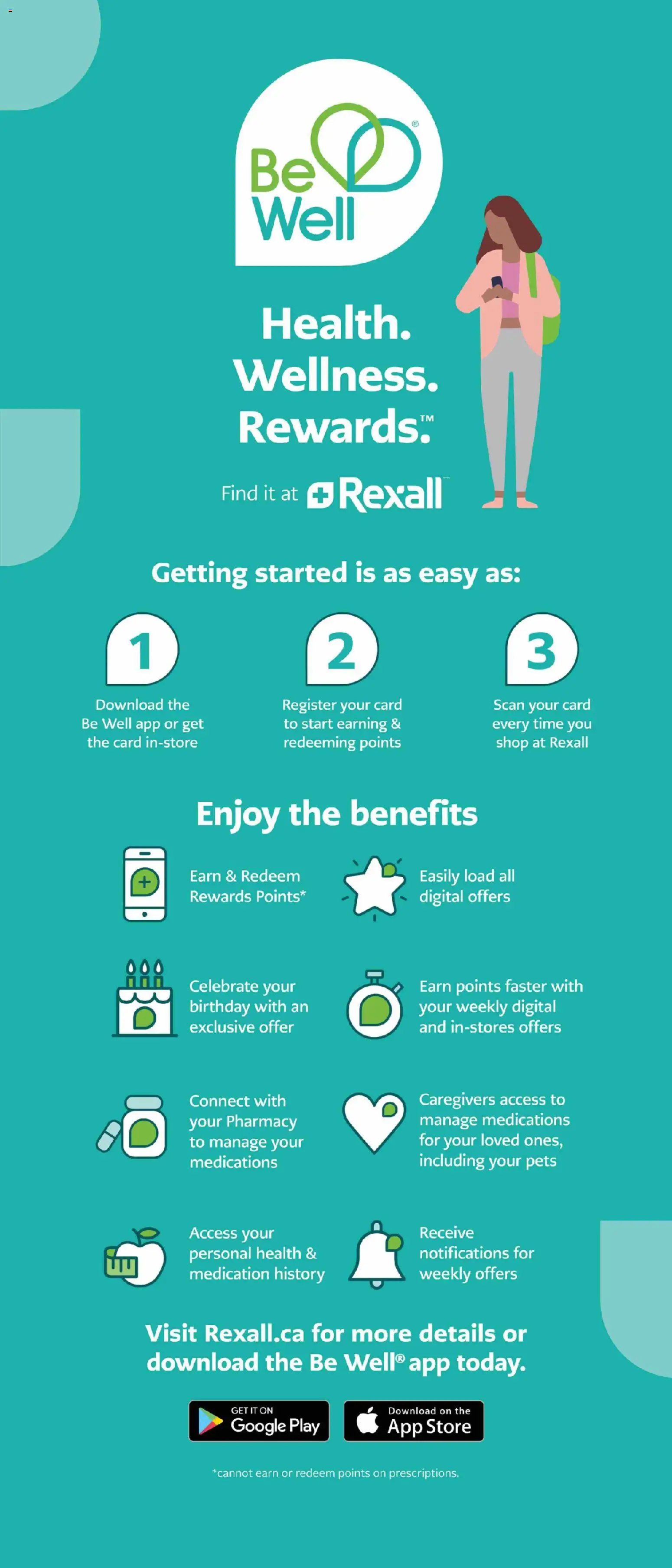 Rexall weekly flyer / circulaire