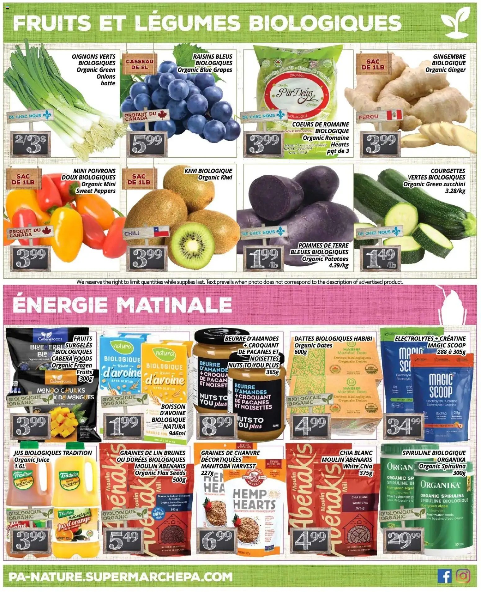 Pa Supermarché - nature Flyer