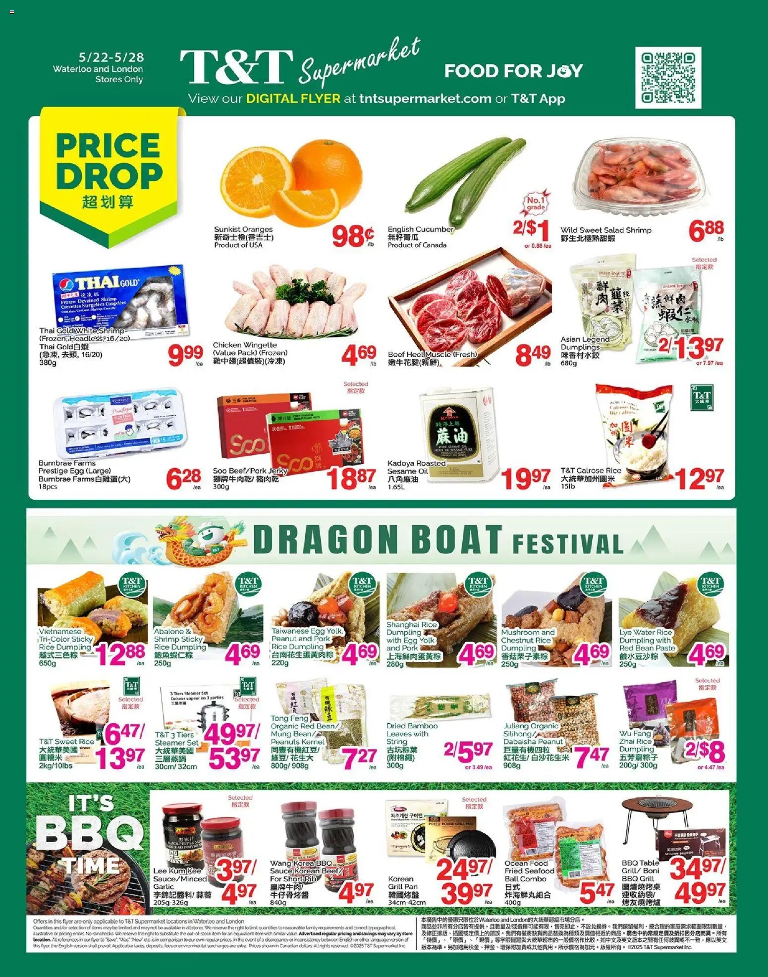 T&T Supermarket weekly flyer / circulaire (2026-05-22 - 2026-05-28) | 1