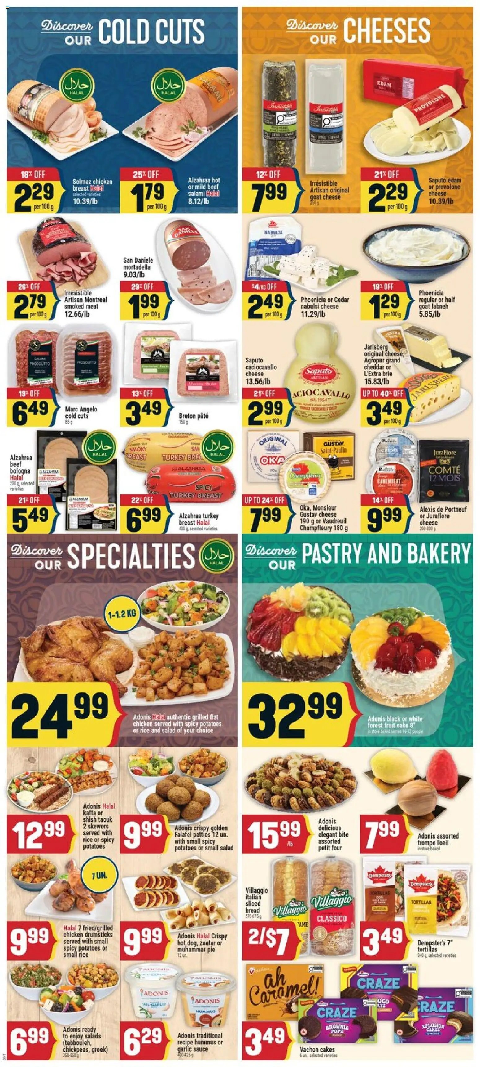Adonis weekly flyer