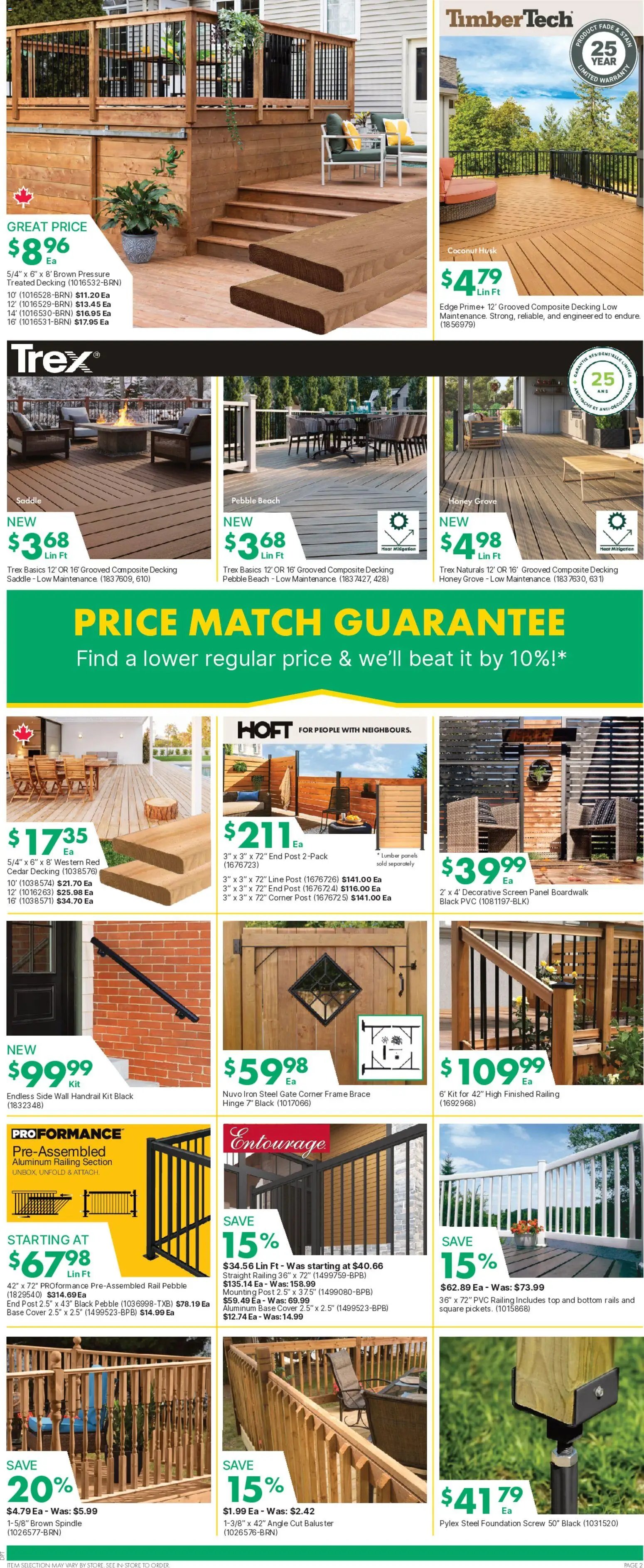 Kent weekly flyer / circulaire
