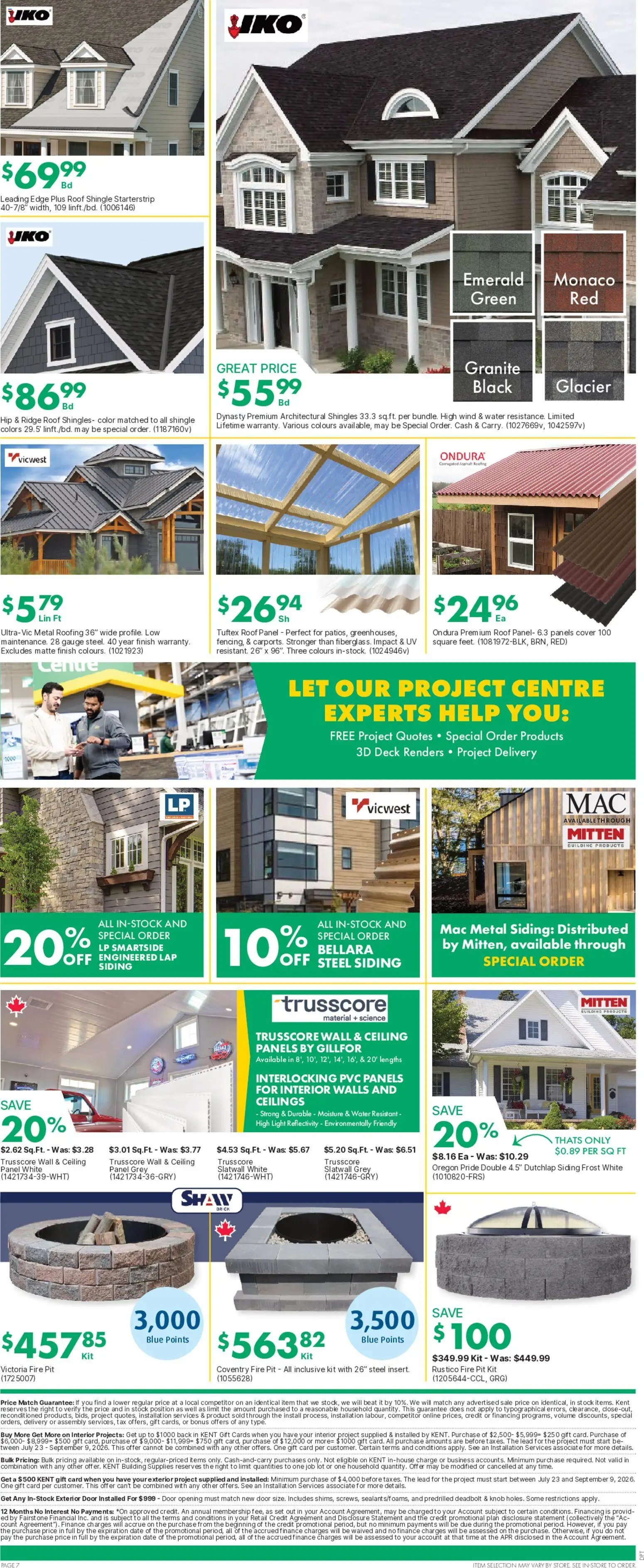 Kent weekly flyer / circulaire