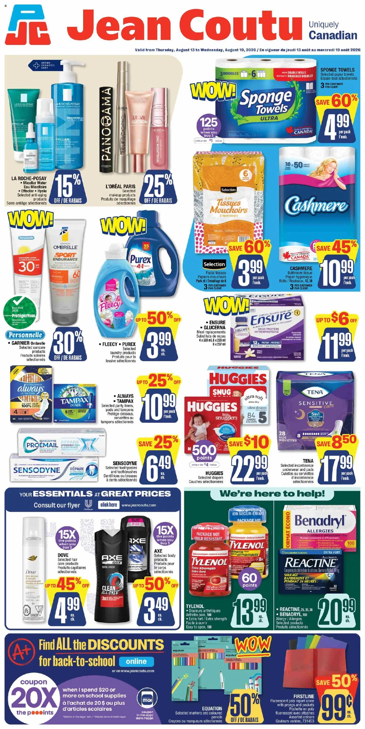 Jean Coutu weekly flyer