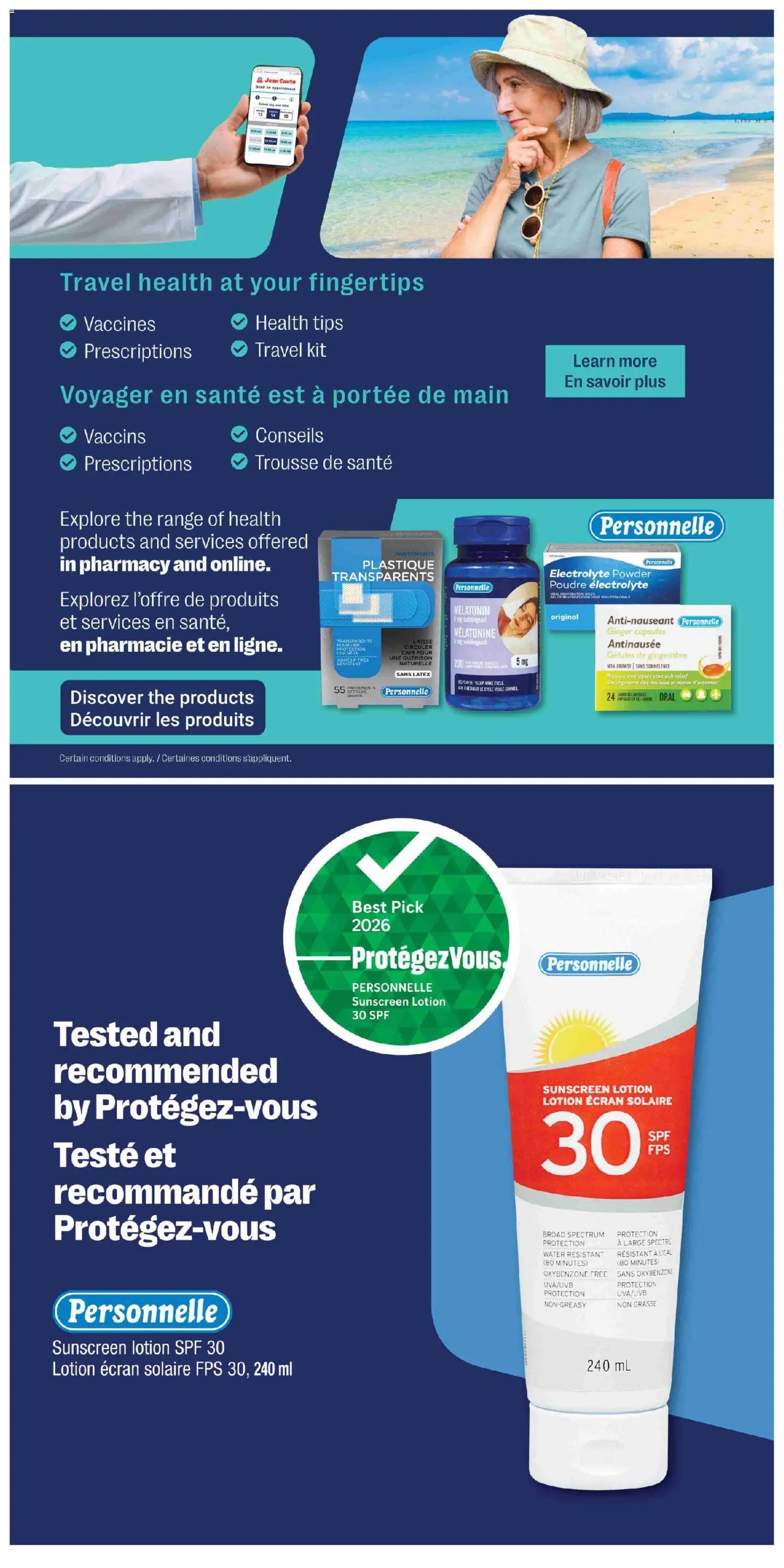 Jean Coutu weekly flyer