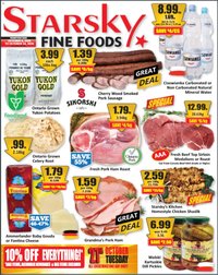 Starsky weekly flyer / circulaire
