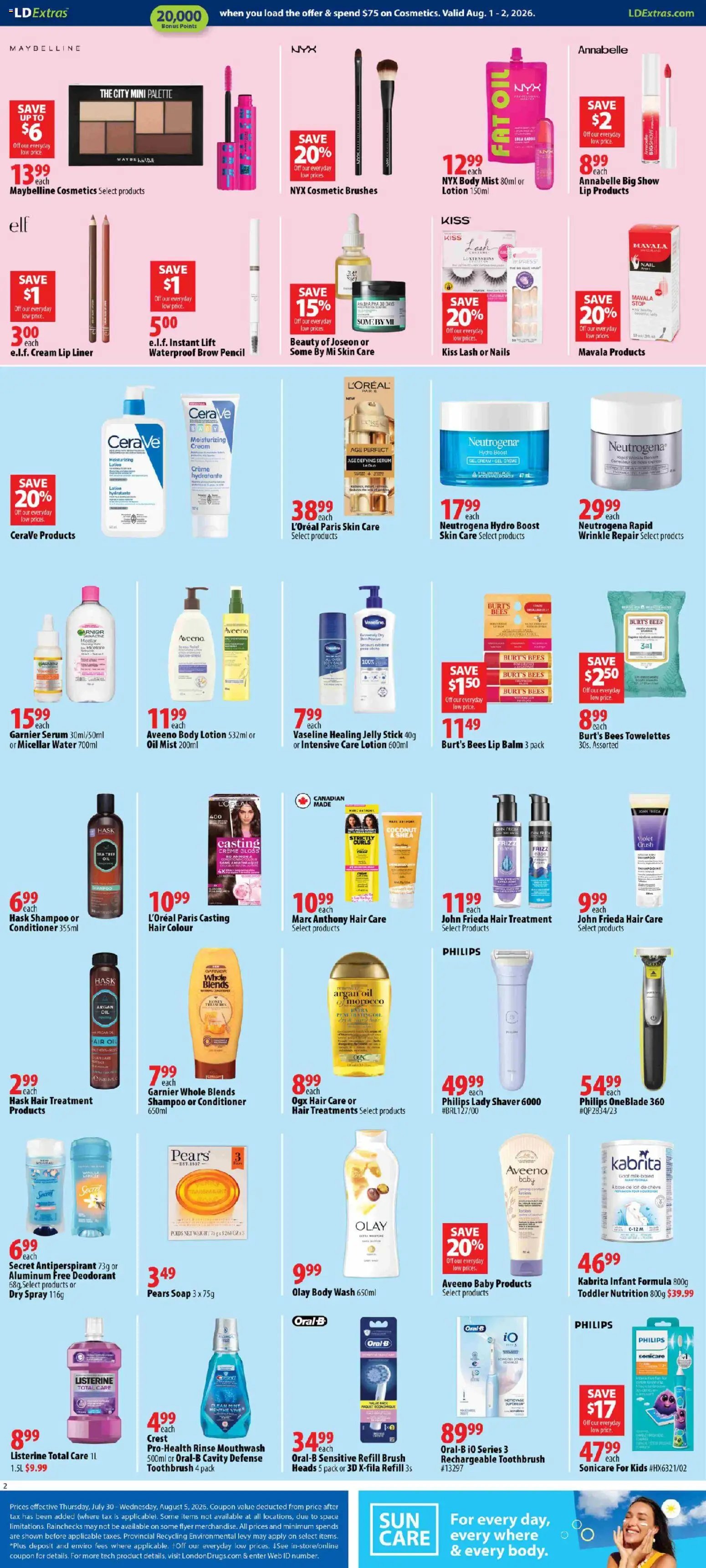 London Drugs weekly flyer / circulaire