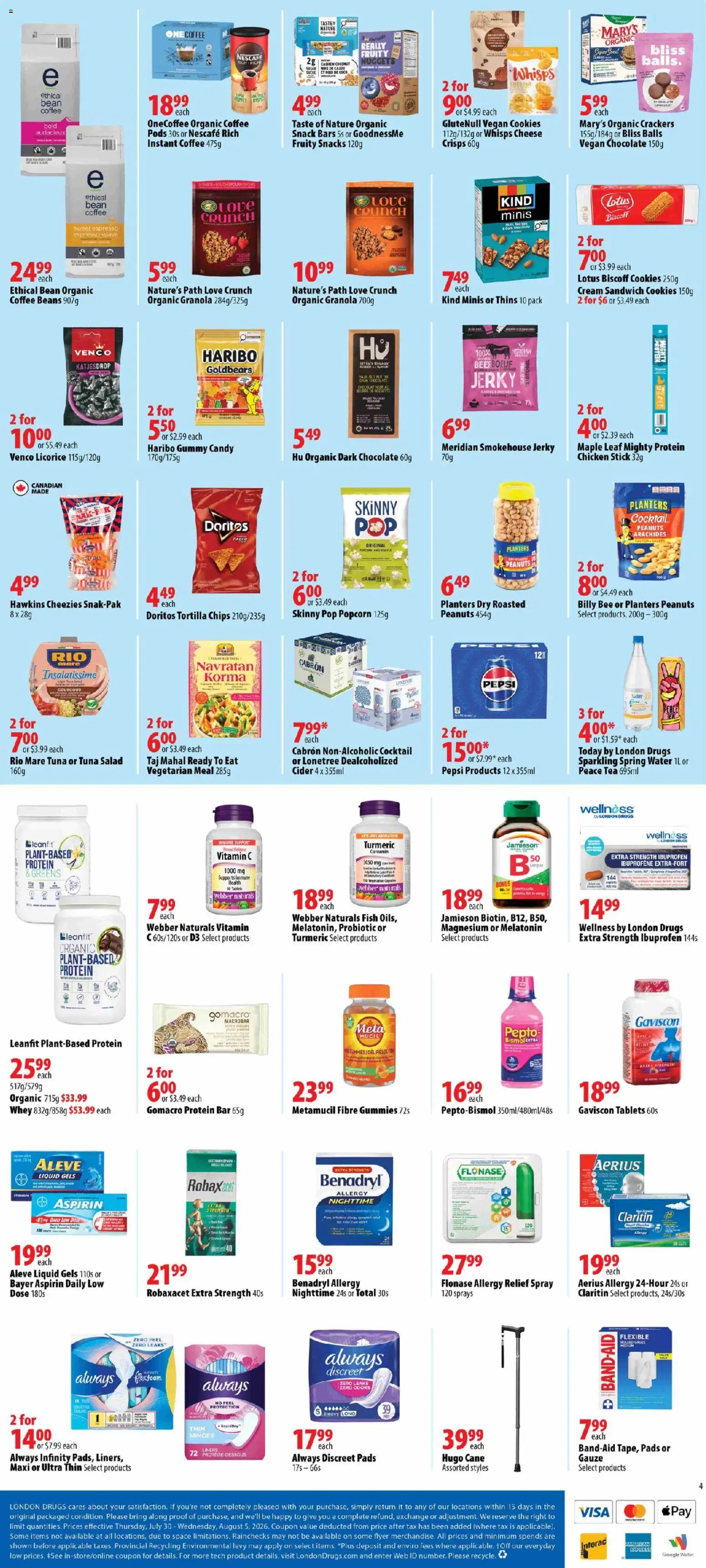 London Drugs weekly flyer / circulaire