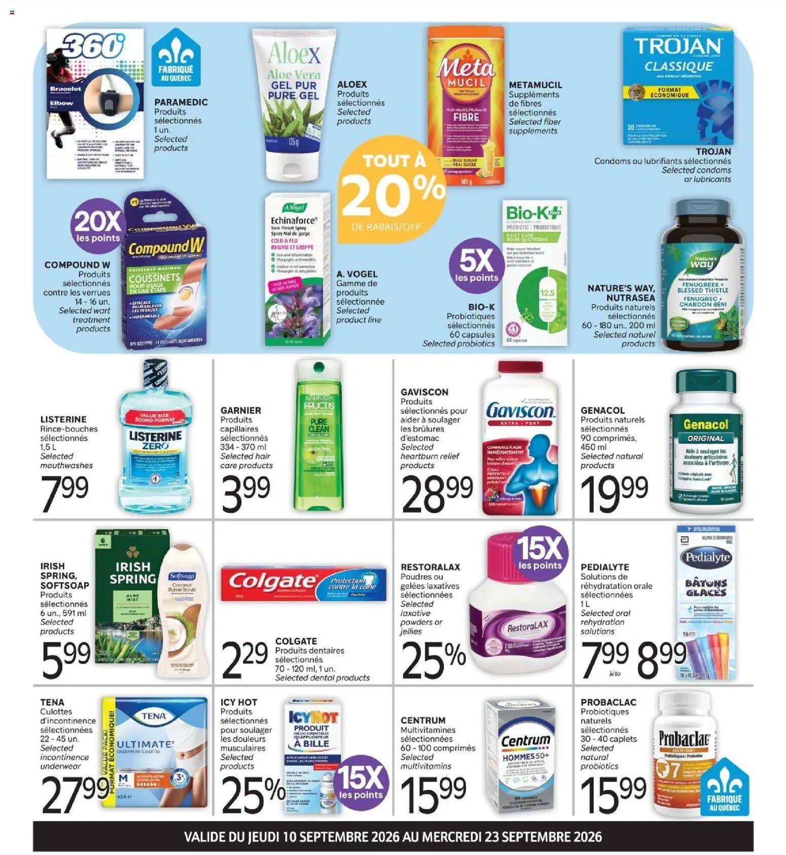 Brunet flyer - Clinique