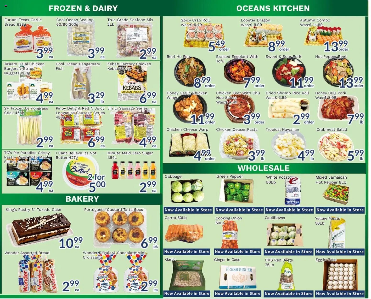 Oceans weekly flyer / circulaire