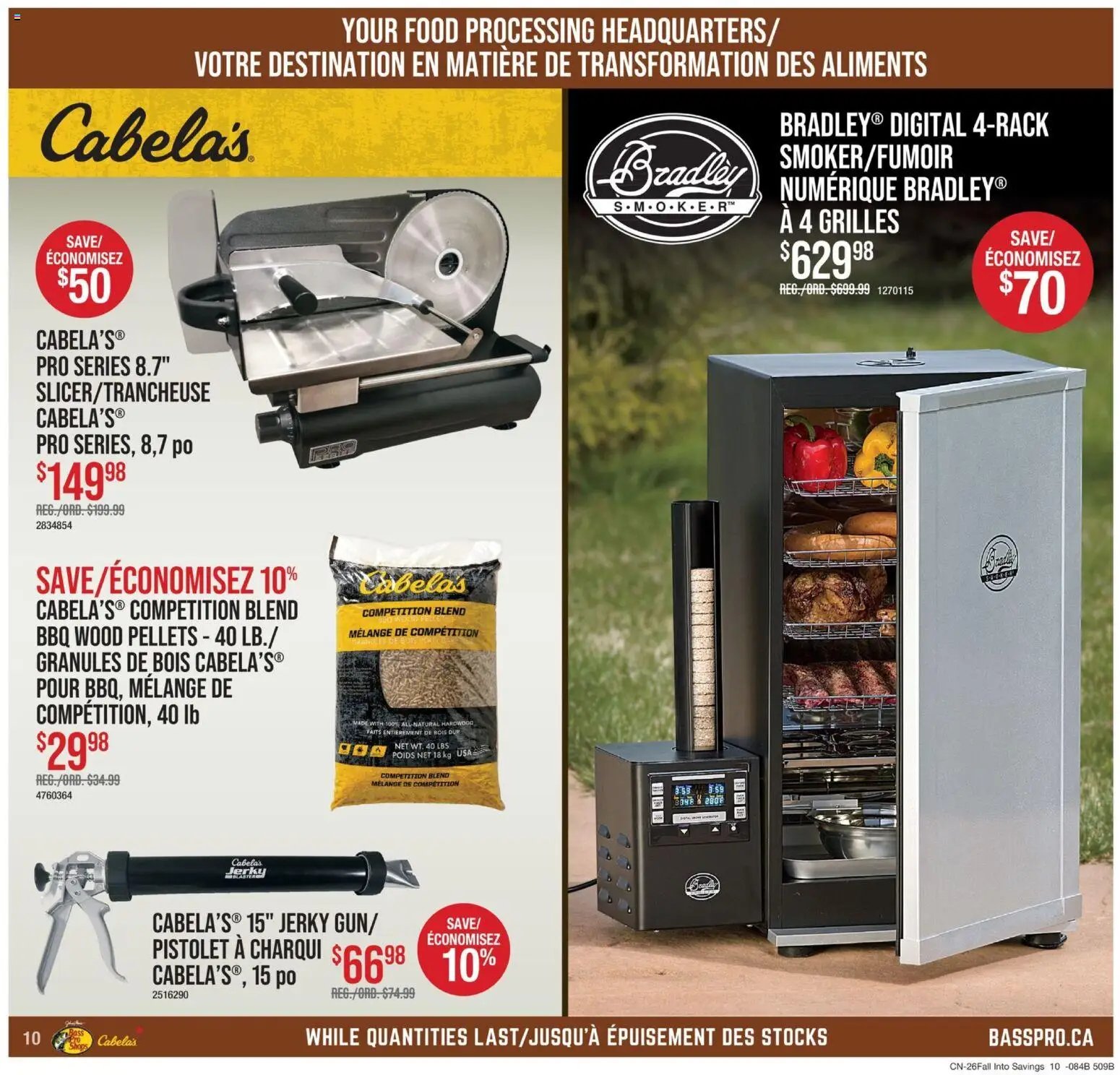 Cabelas weekly flyer / circulaire