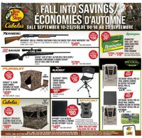 Cabelas weekly flyer / circulaire