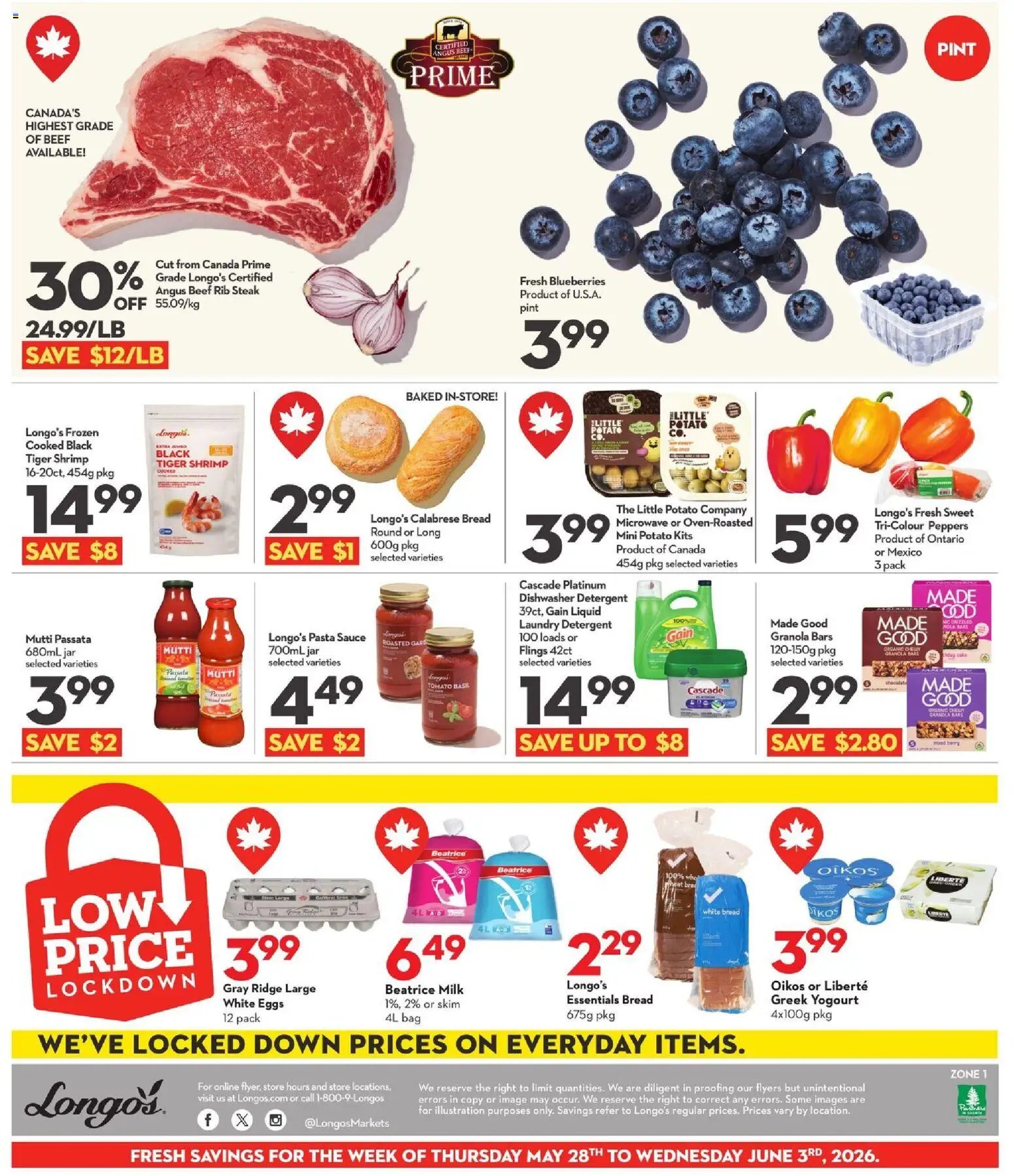 Longo's weekly flyer / circulaire