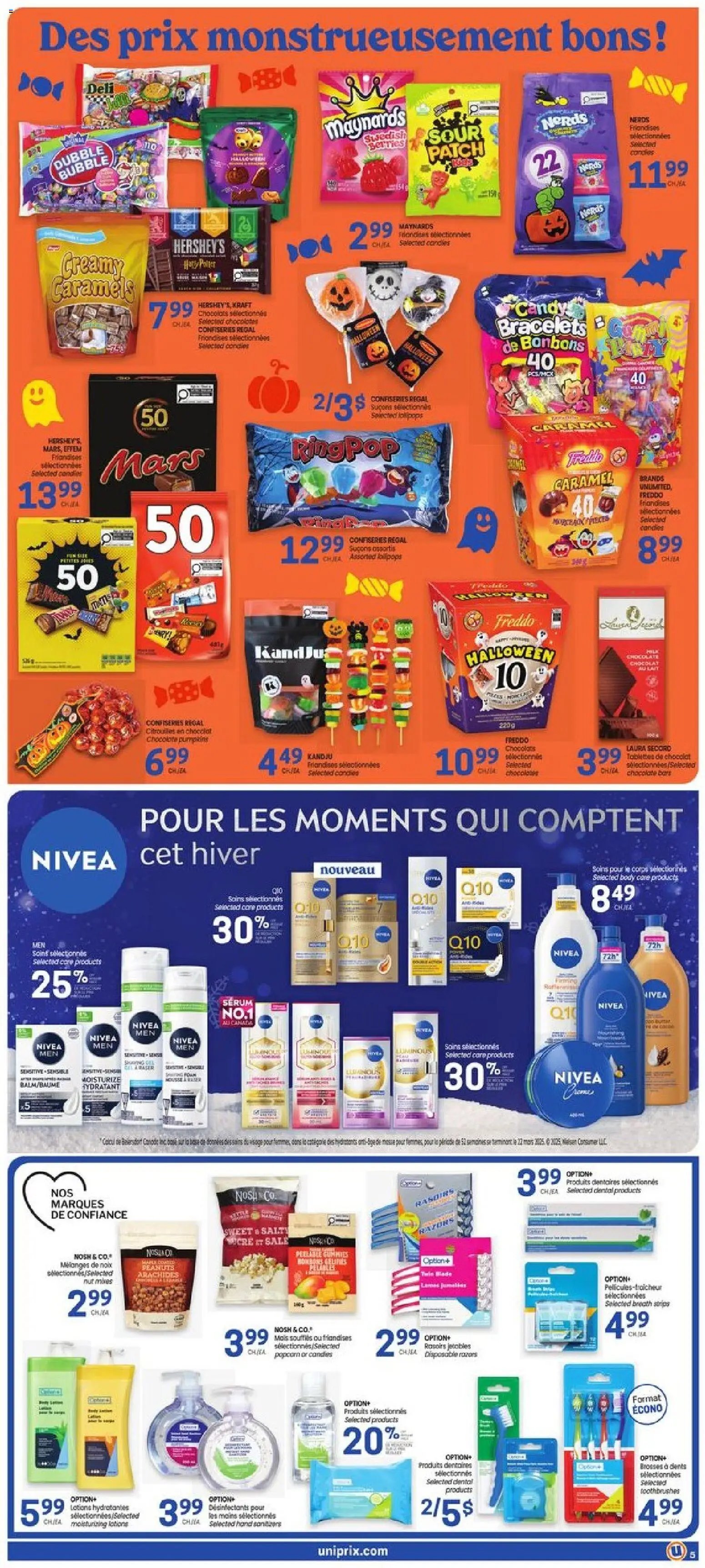 Uniprix weekly flyer / circulaire