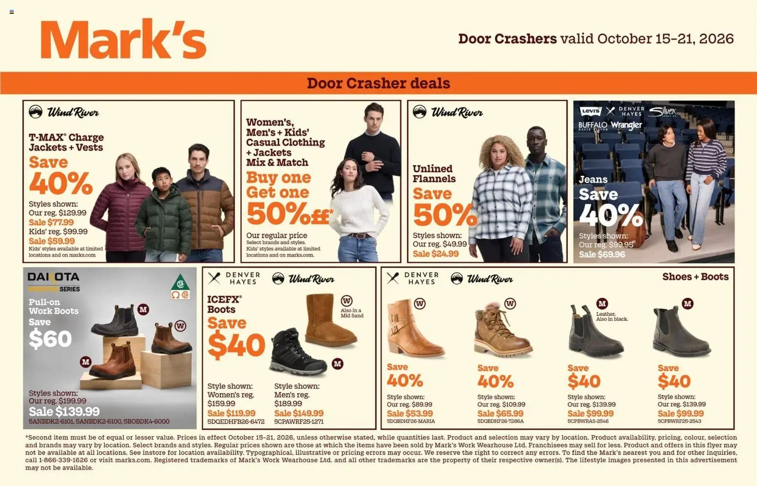 Mark's weekly flyer / circulaire