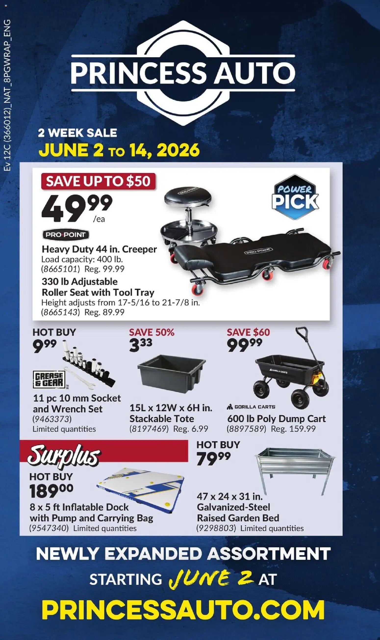 Princess Auto weekly flyer - 2 Week Sale!