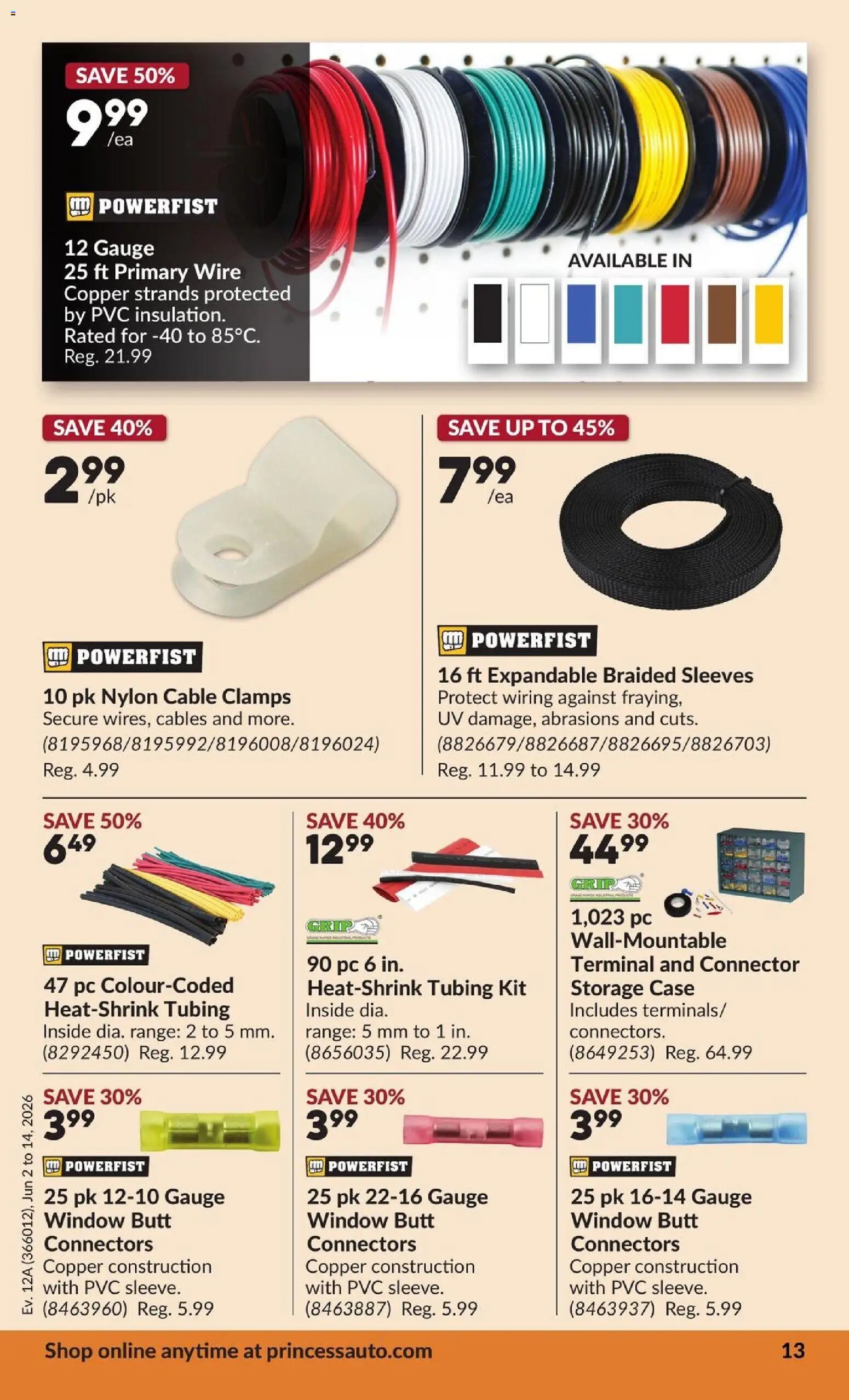 Princess Auto weekly flyer - 2 Week Sale!