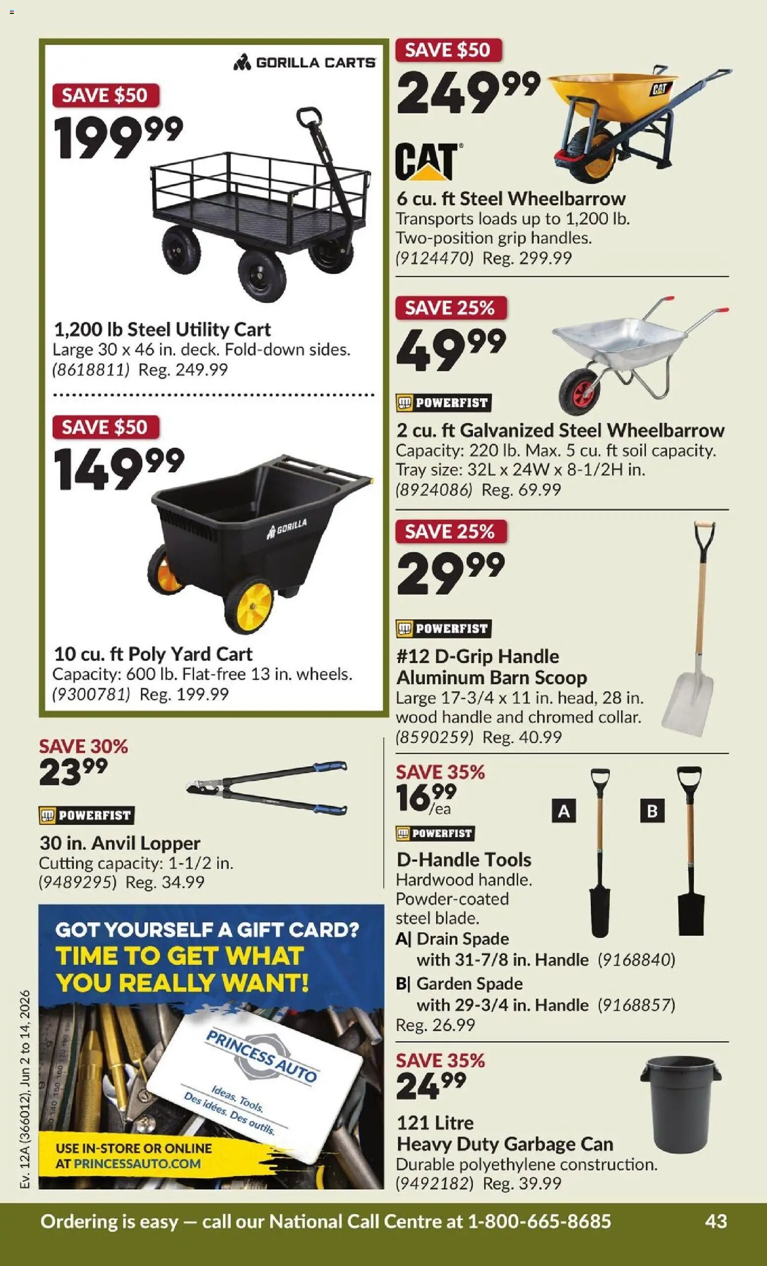 Princess Auto weekly flyer - 2 Week Sale!