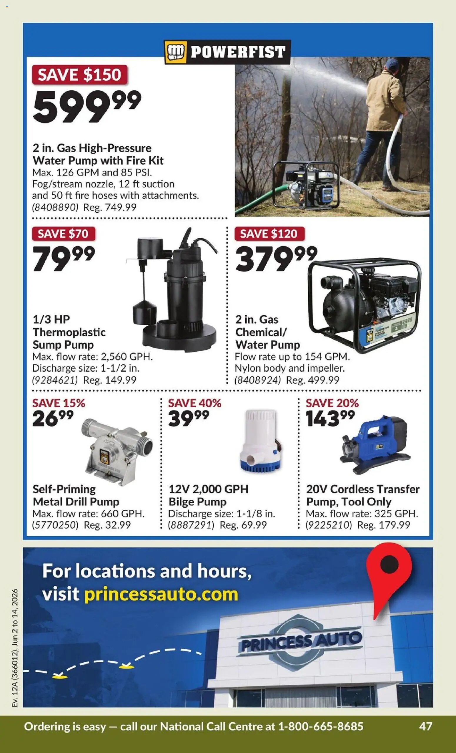 Princess Auto weekly flyer - 2 Week Sale!