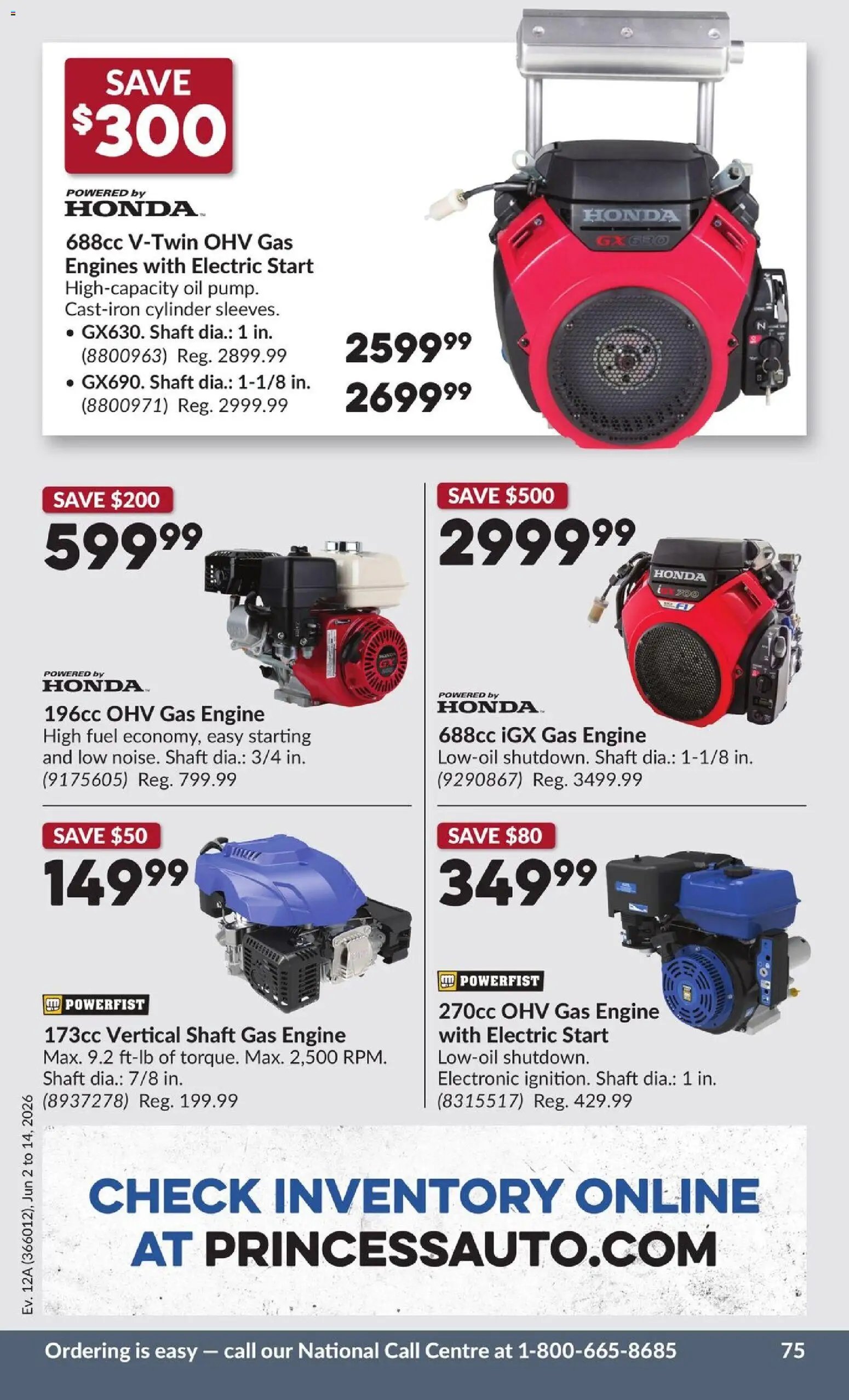 Princess Auto weekly flyer - 2 Week Sale!