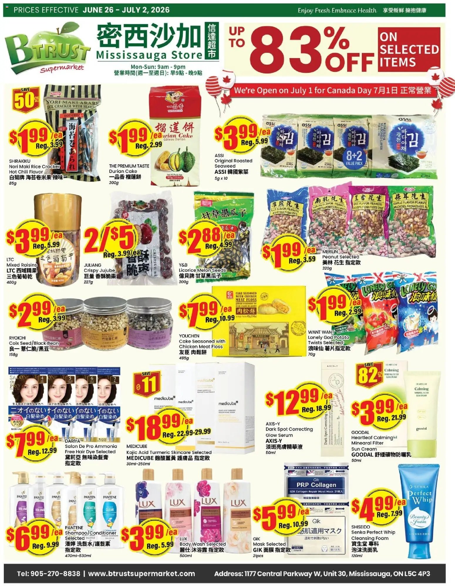 Btrust Supermarket weekly flyer - Mississauga