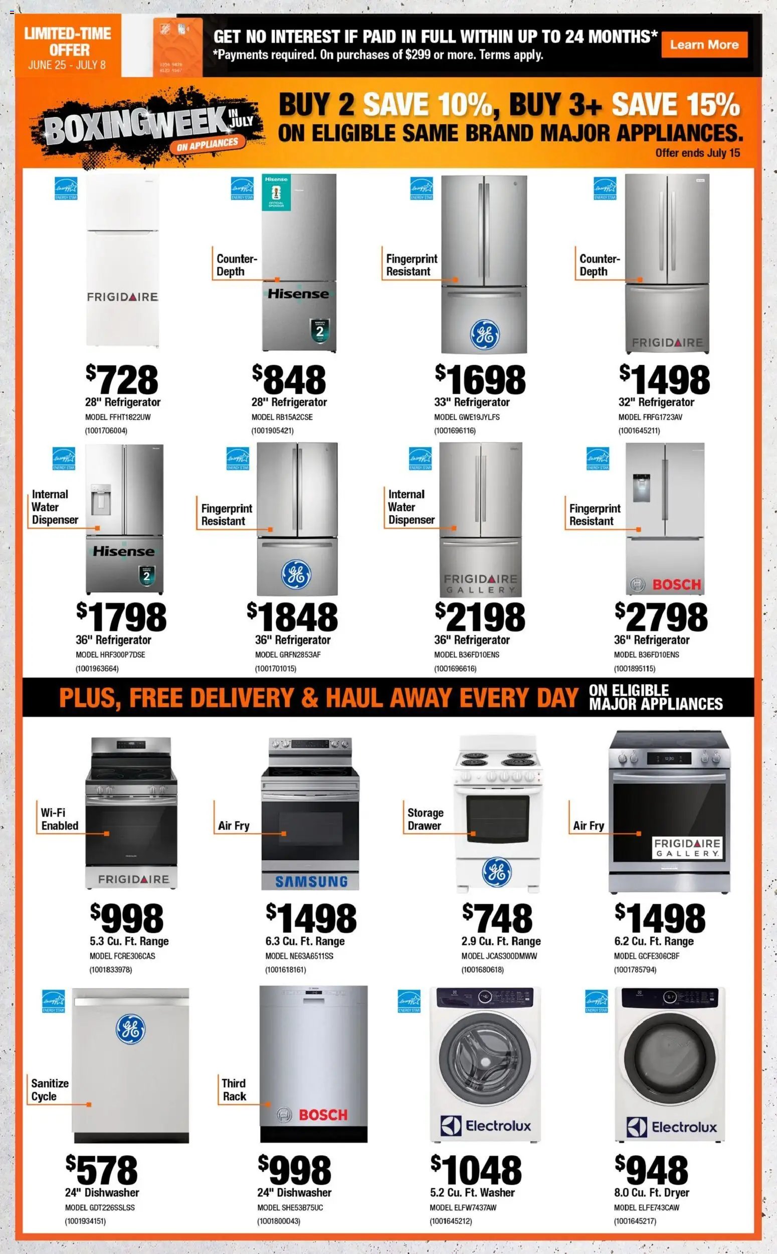 Home Depot weekly flyer / circulaire