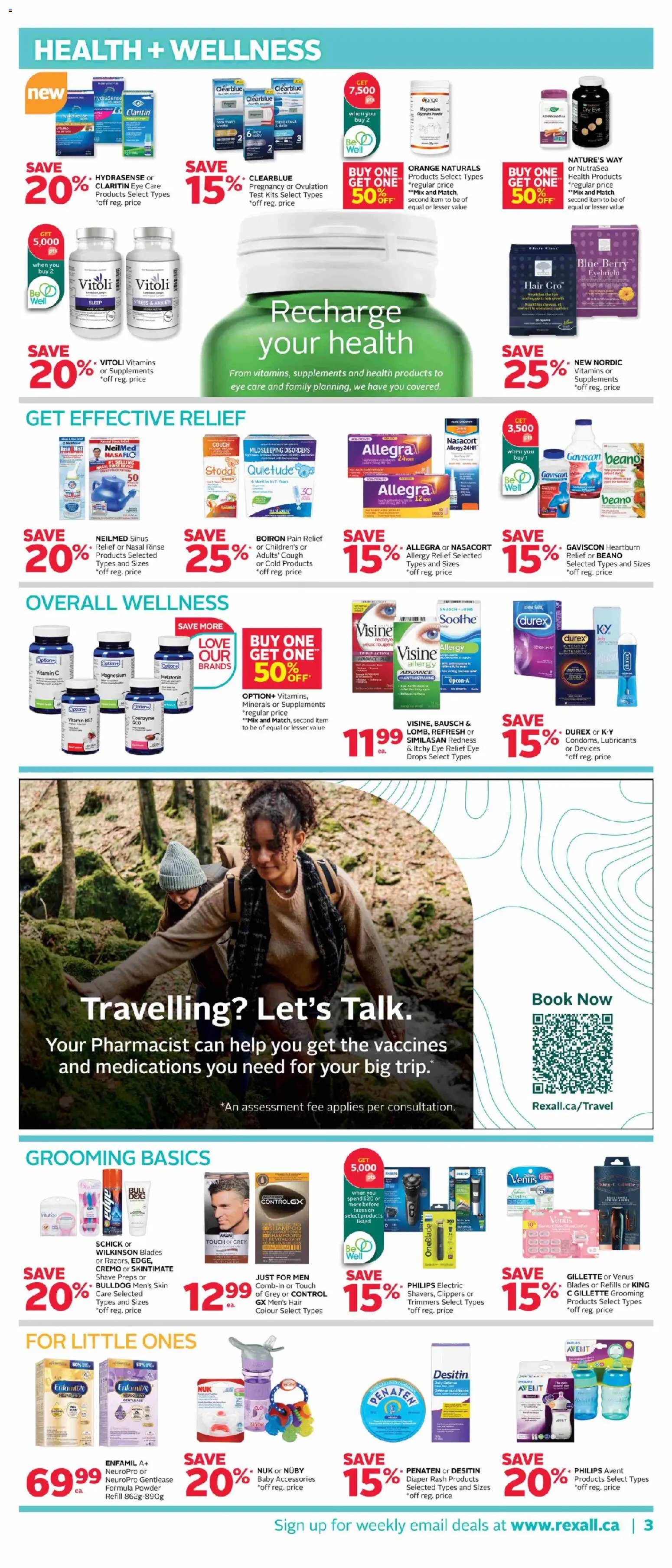 Rexall weekly flyer / circulaire