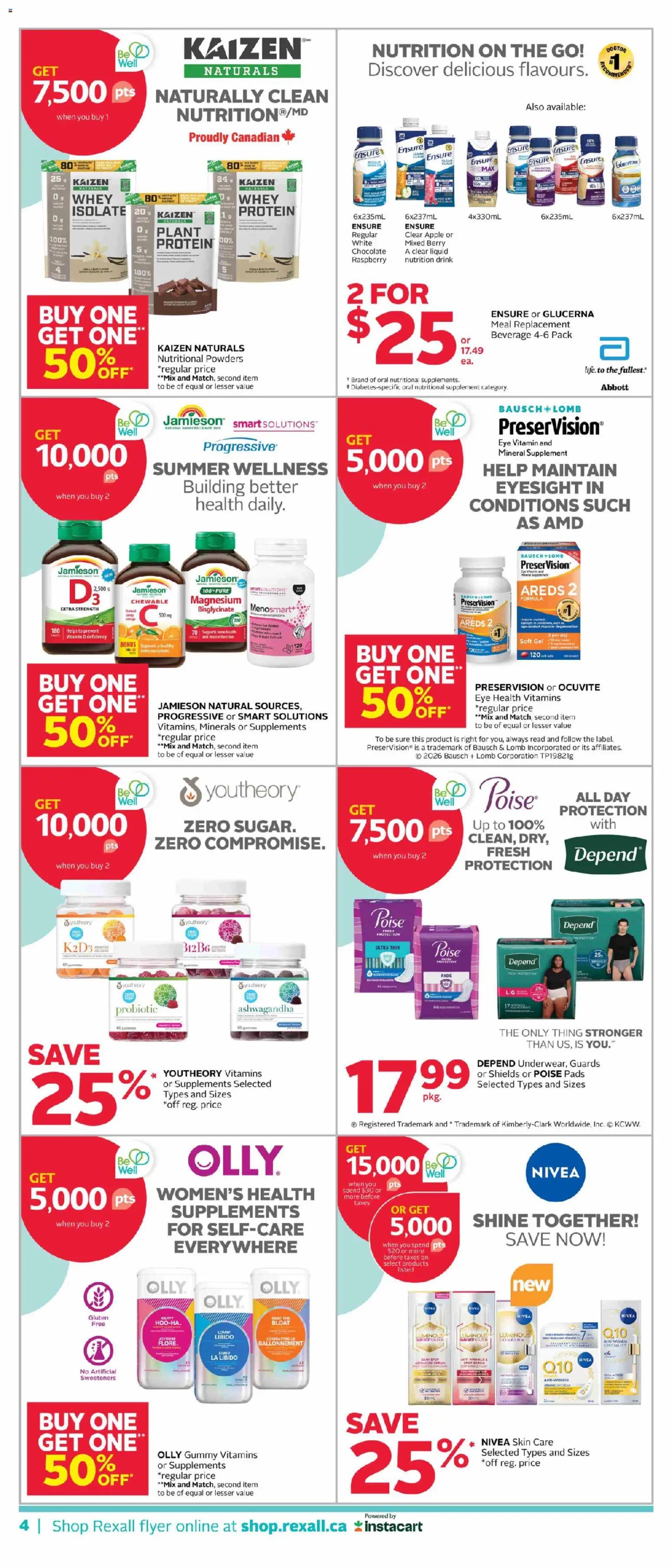 Rexall weekly flyer / circulaire