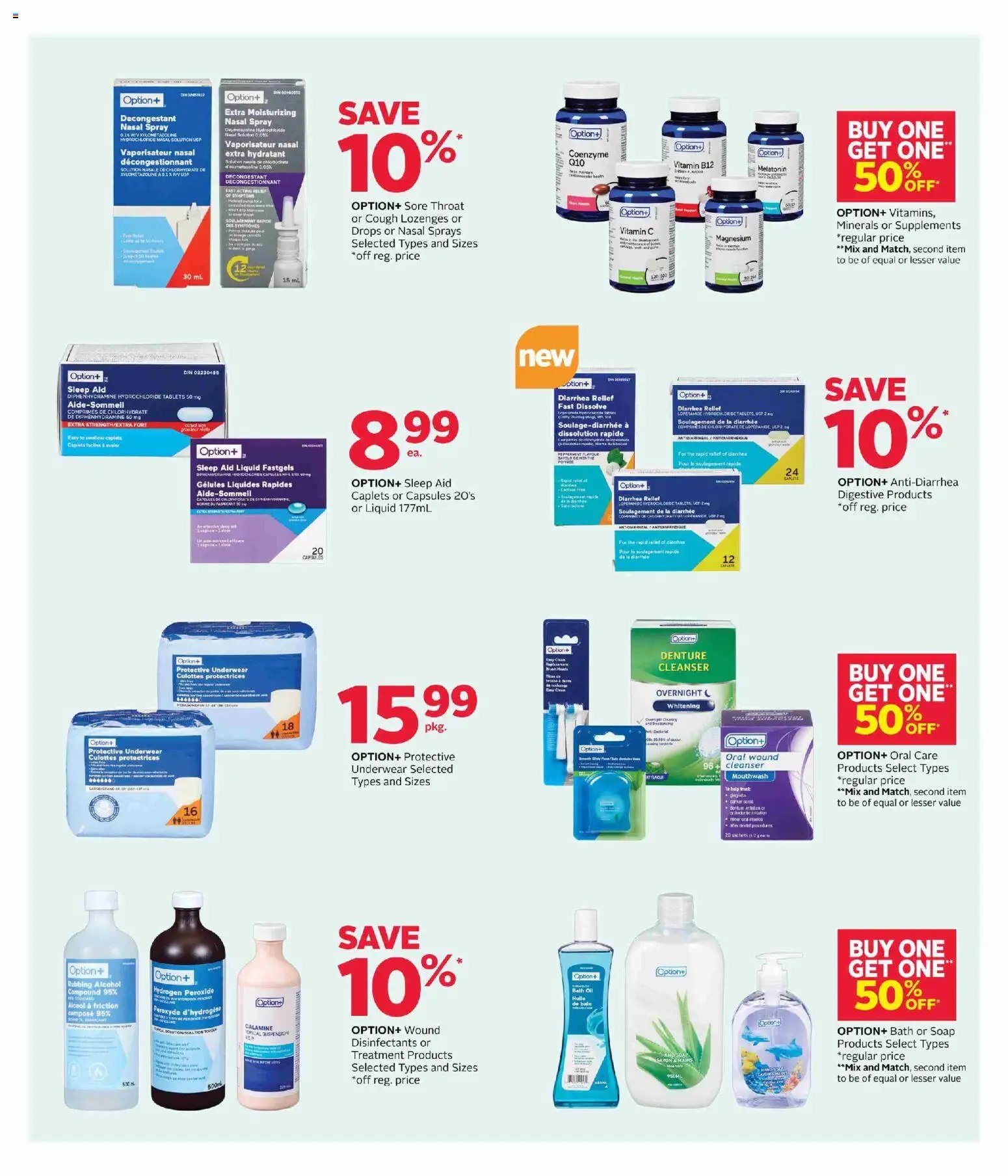 Rexall weekly flyer / circulaire