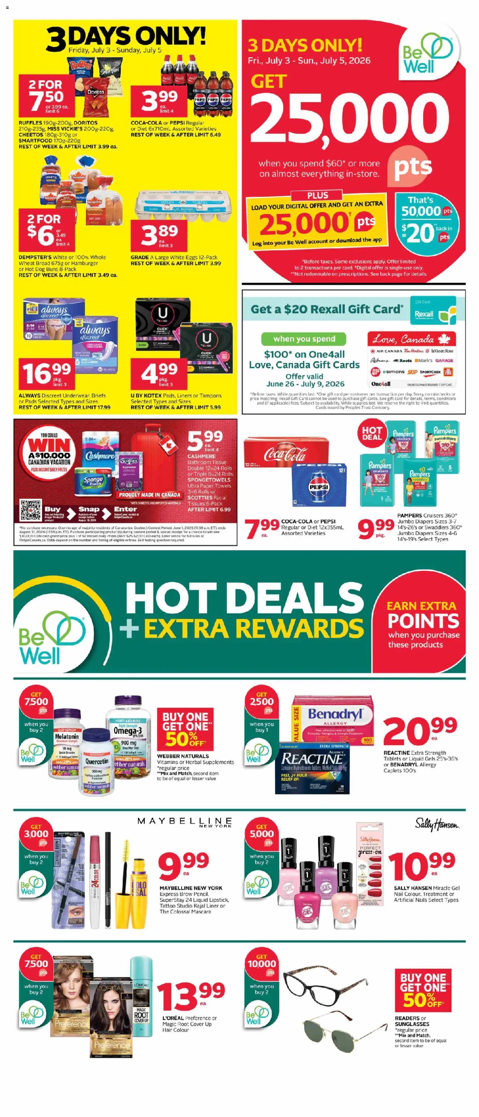 Rexall weekly flyer / circulaire