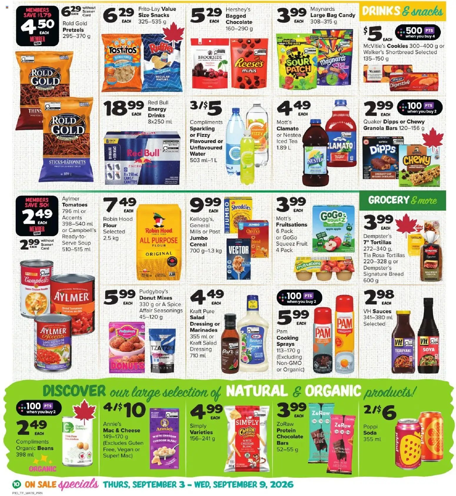 Thrifty Foods weekly flyer / circulaire