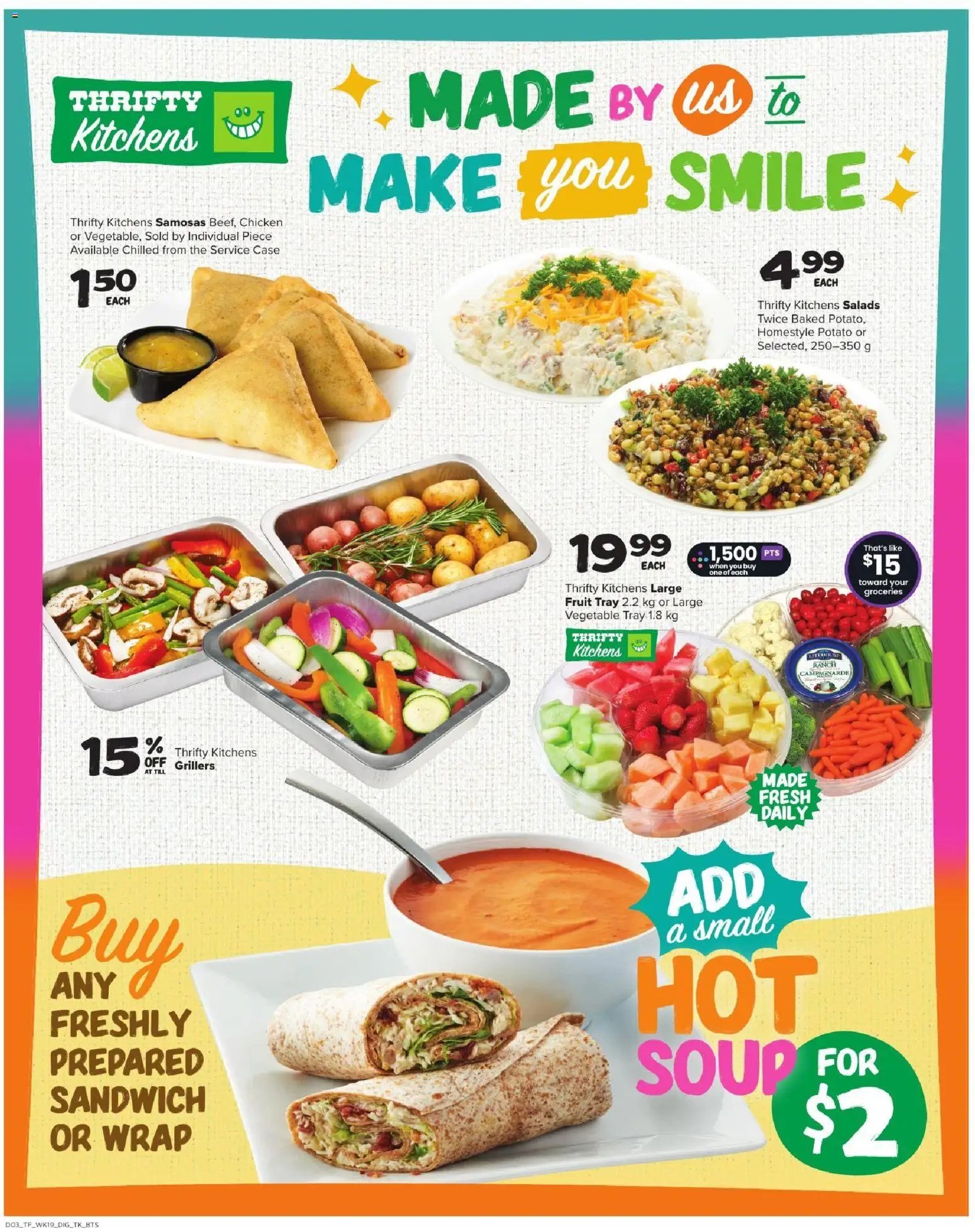 Thrifty Foods weekly flyer / circulaire