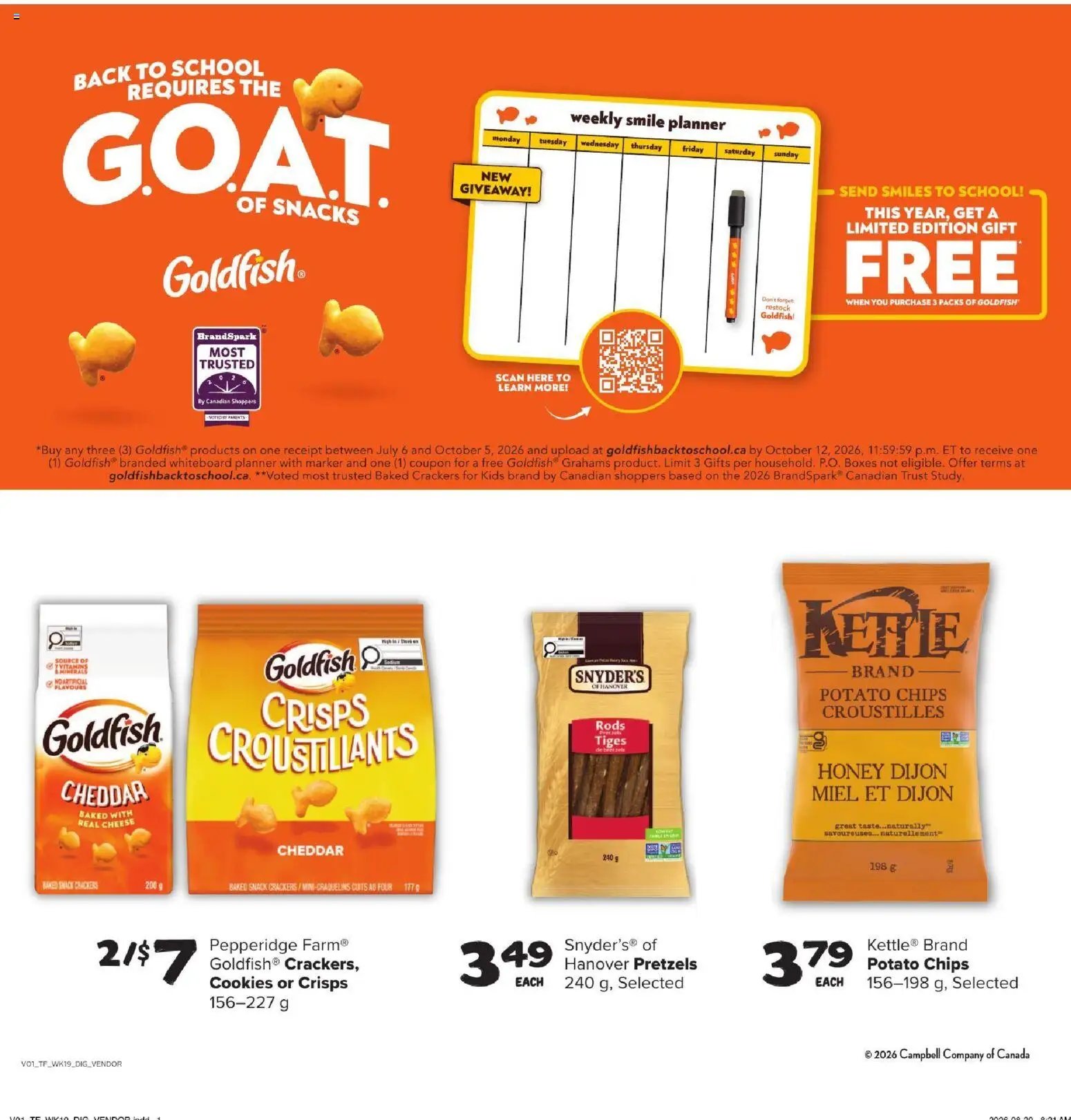 Thrifty Foods weekly flyer / circulaire