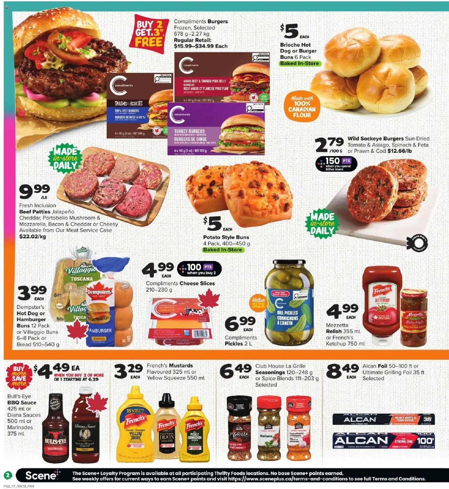 Thrifty Foods weekly flyer / circulaire