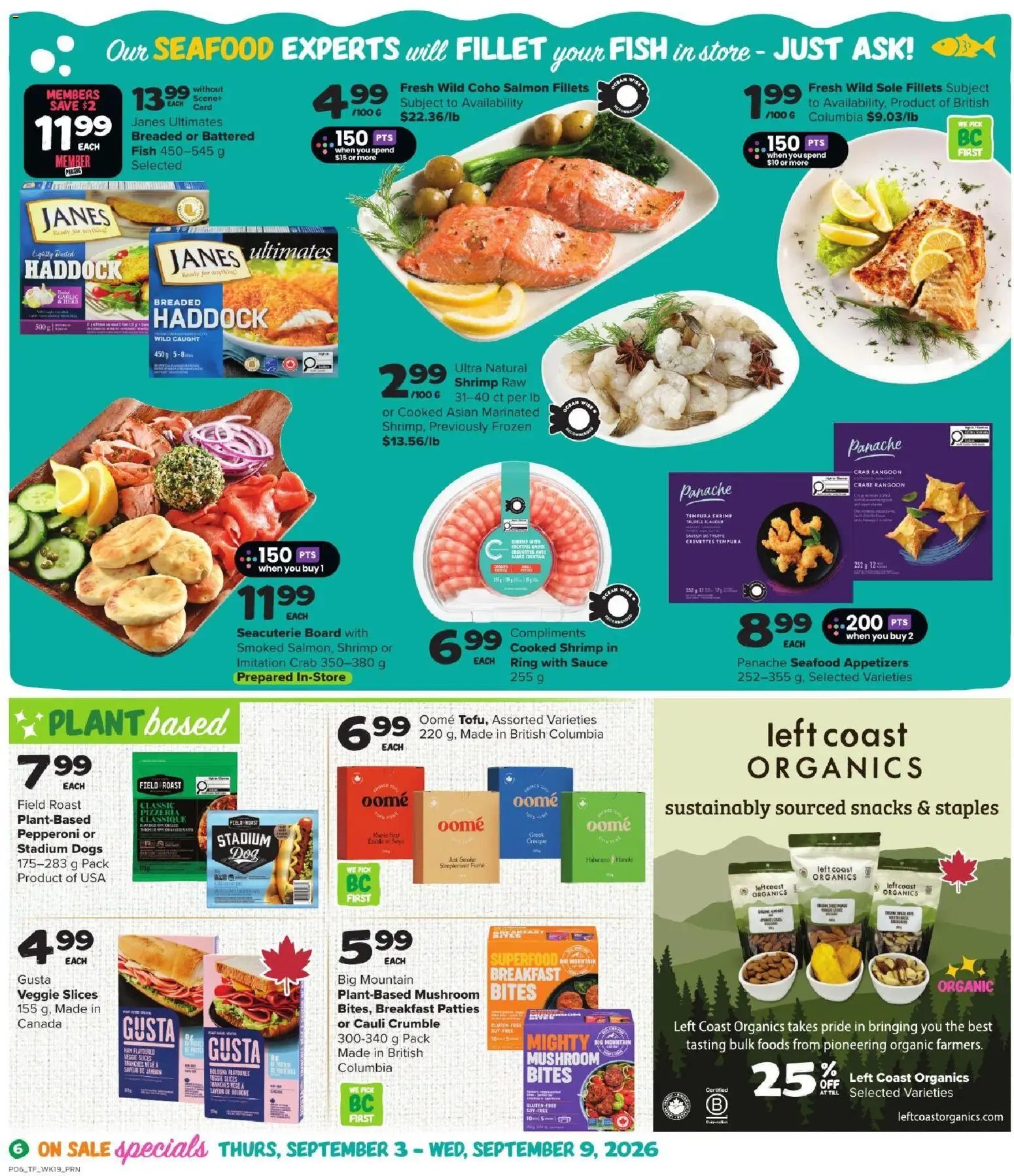 Thrifty Foods weekly flyer / circulaire