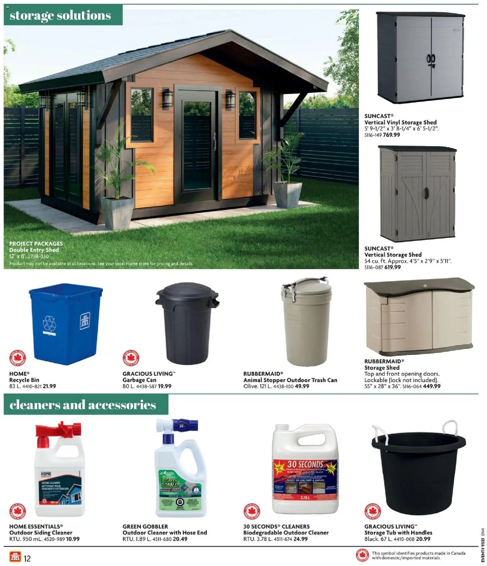 Home Hardware flyer - Fall and Winter