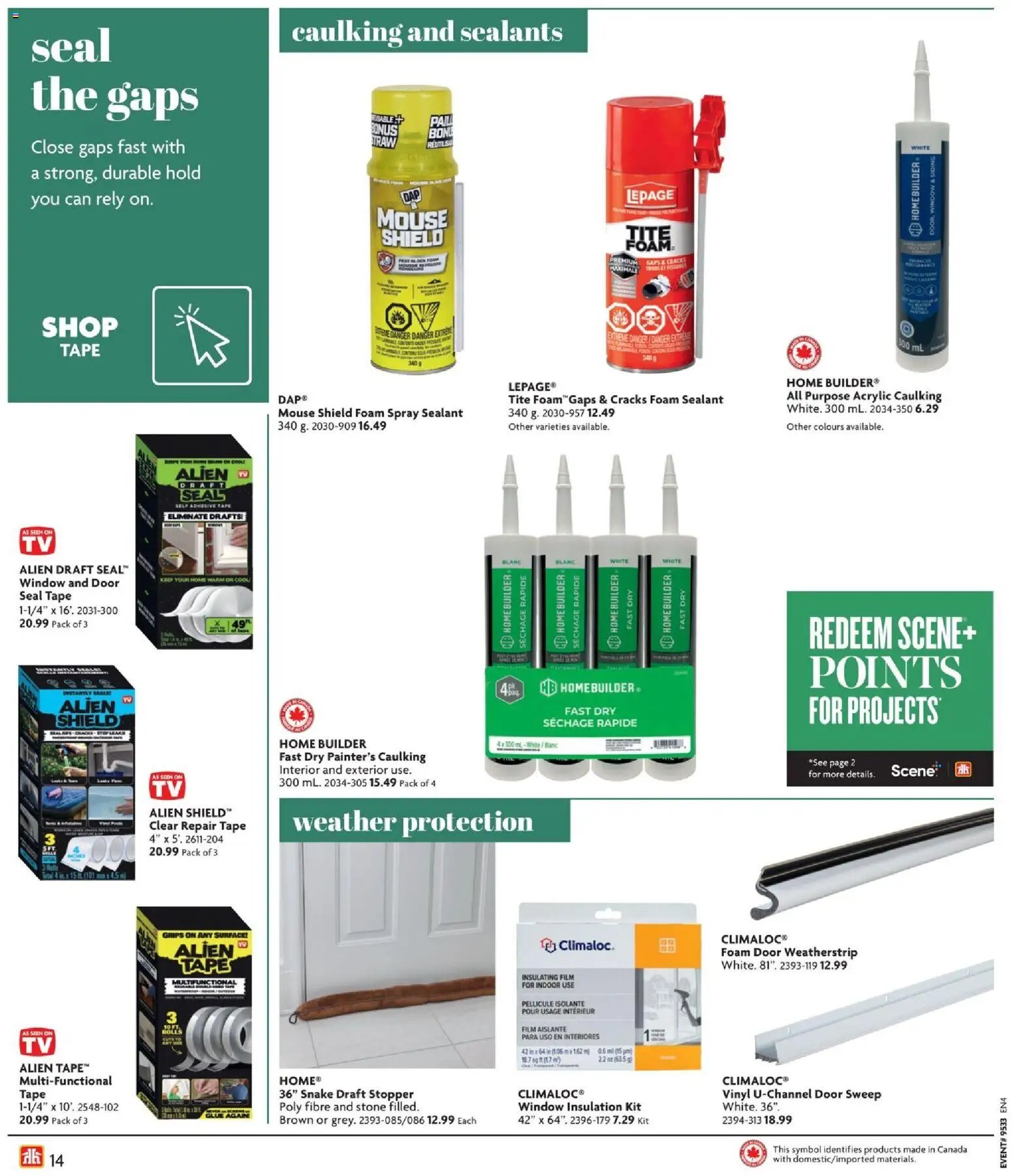 Home Hardware flyer - Fall and Winter