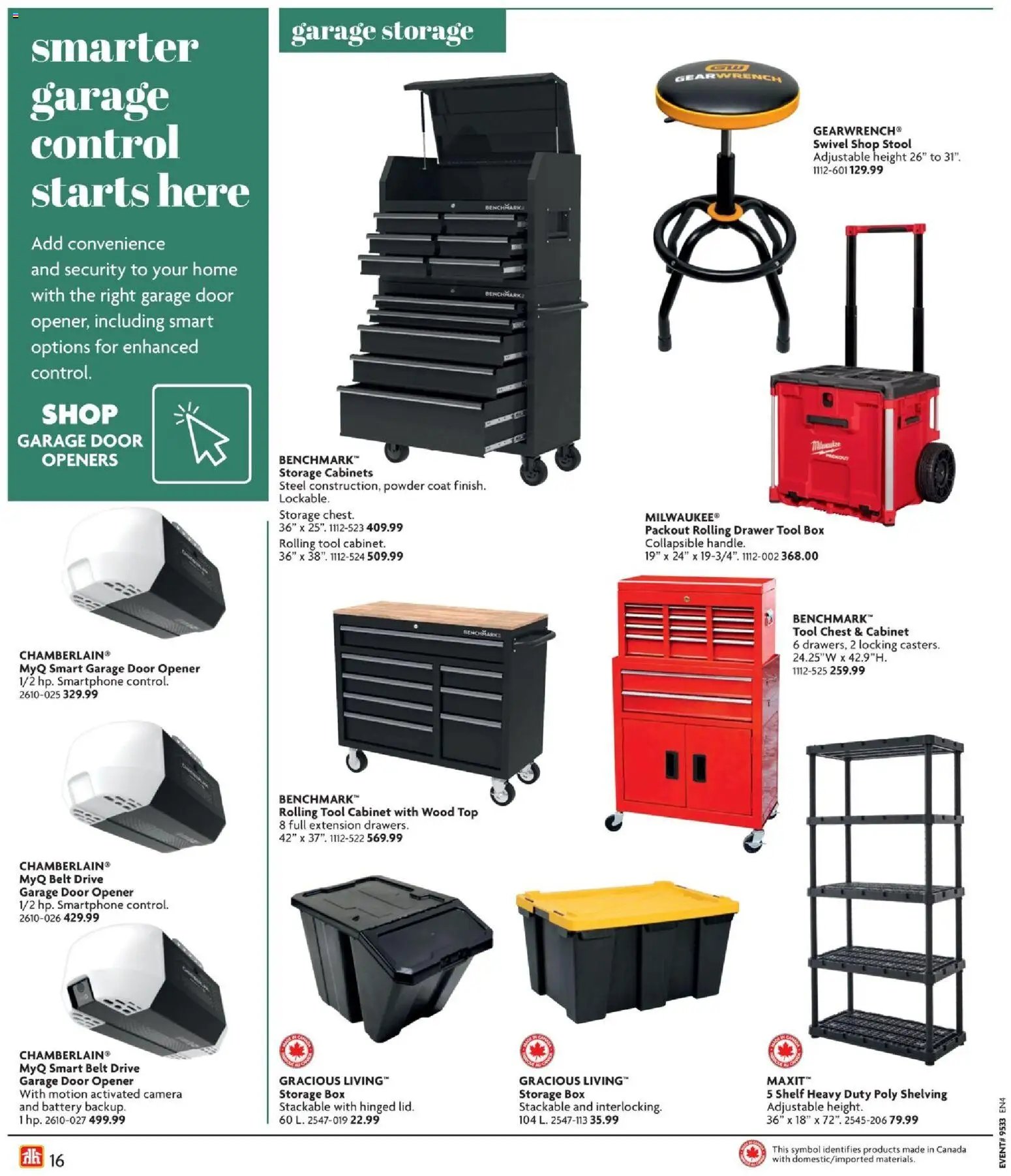 Home Hardware flyer - Fall and Winter