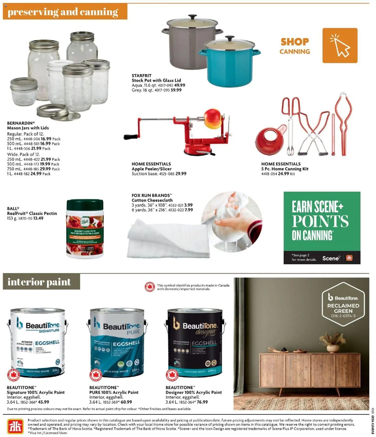 Home Hardware flyer - Fall and Winter
